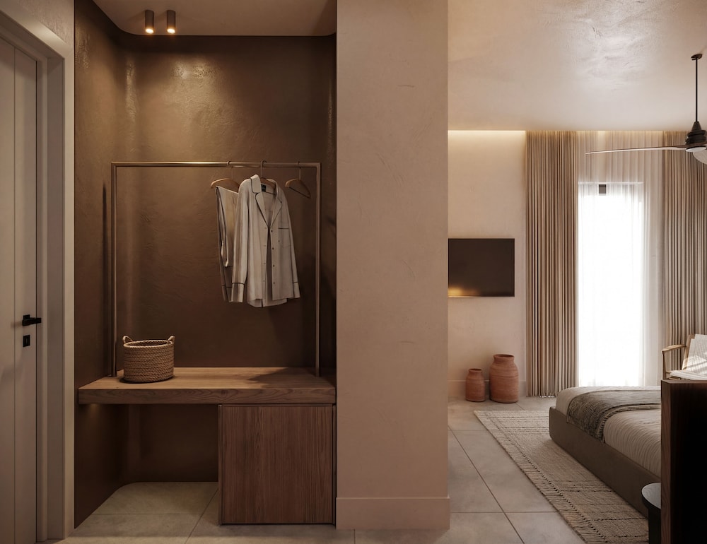 جناح استوديو سوبيريور بسرير كوين بإطلالة على البحر مع أريكة، Breaq Santorini Hotel (Ex Margarita Hotel Santorini) 9/9