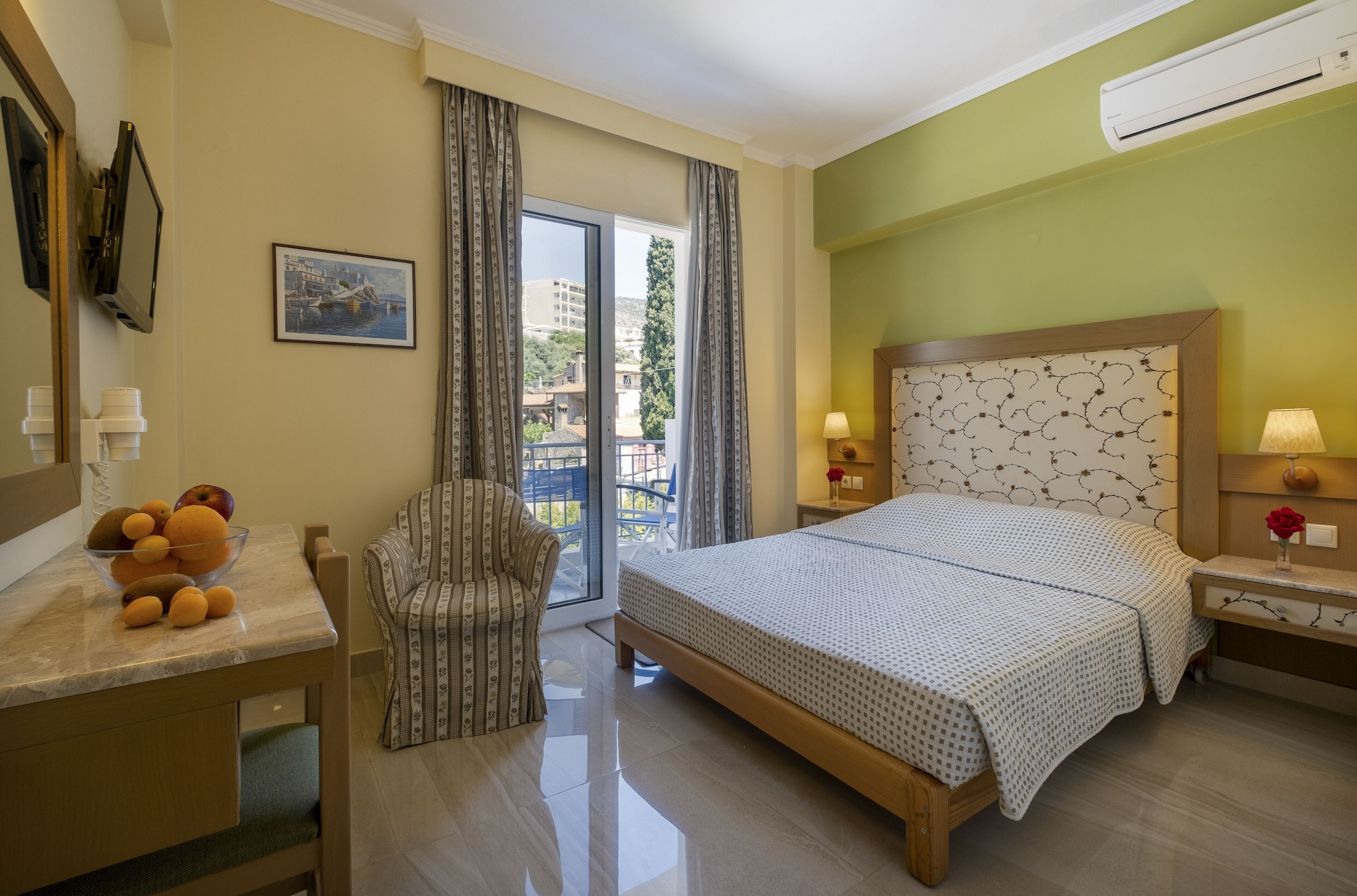 Room, Single, Double Bed, Back Side