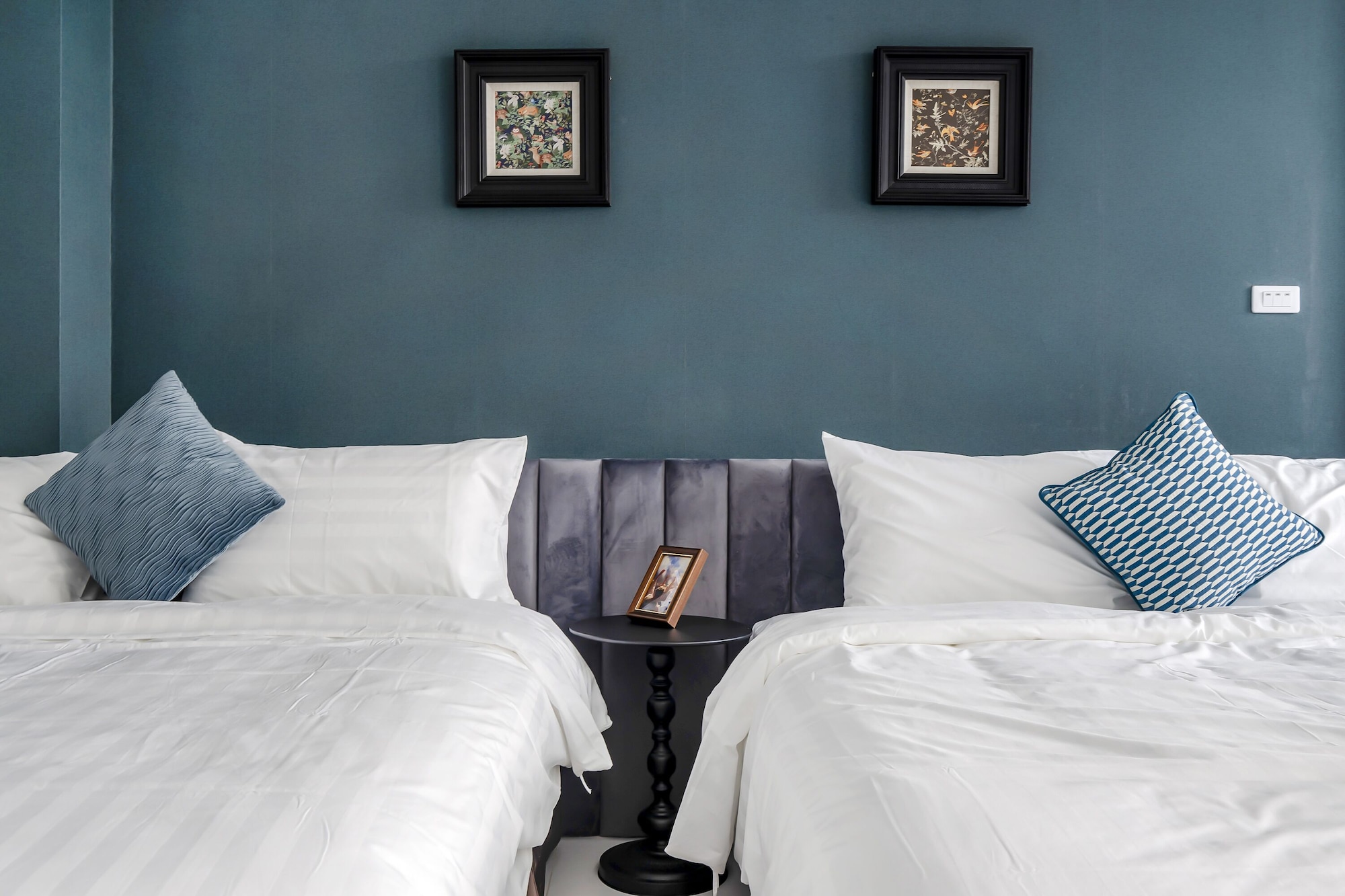 غرفة عائلية بسريرين مزدوجين بشرفة، Nan Fang B&B 4/7