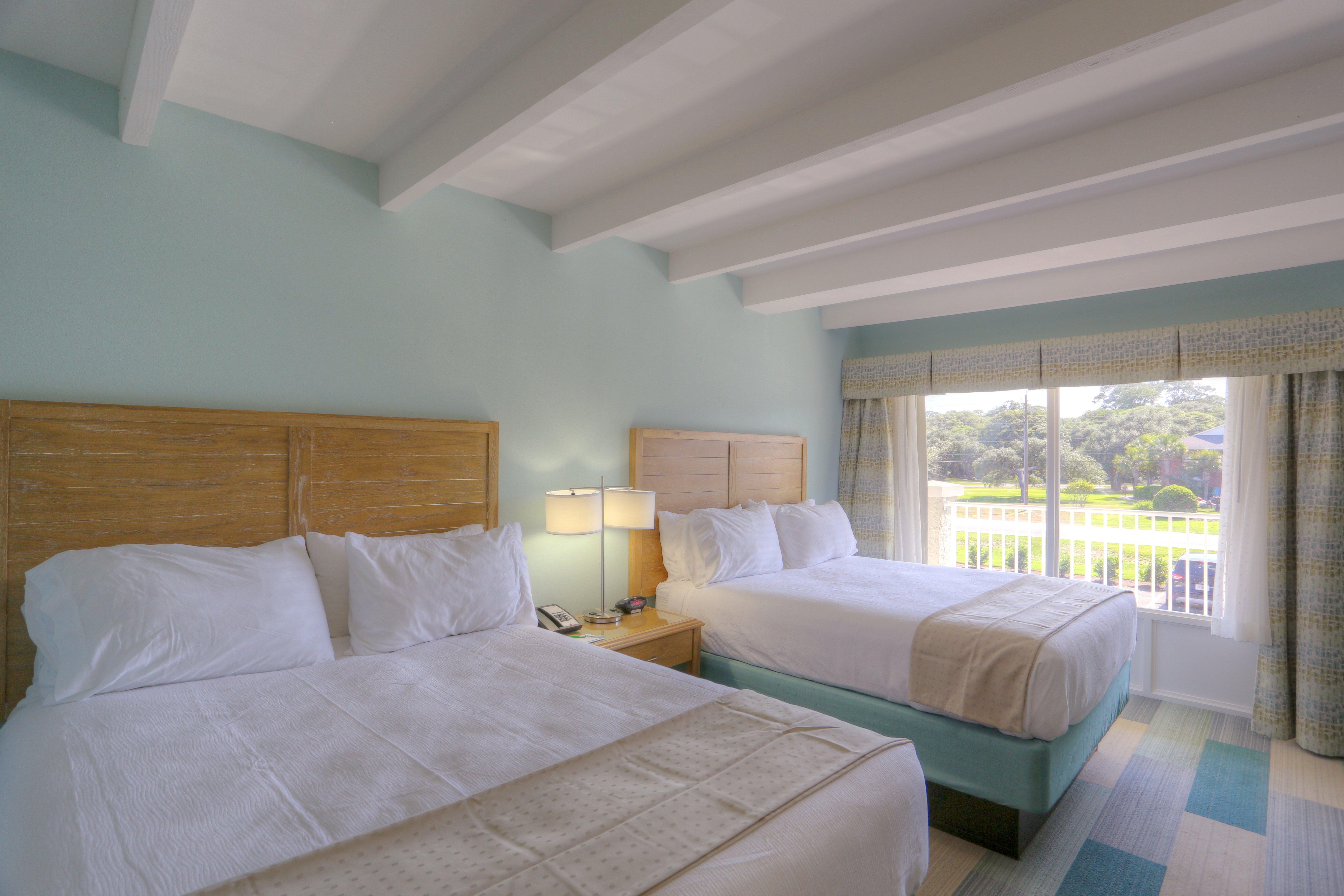 room, 2 queen beds, ocean view