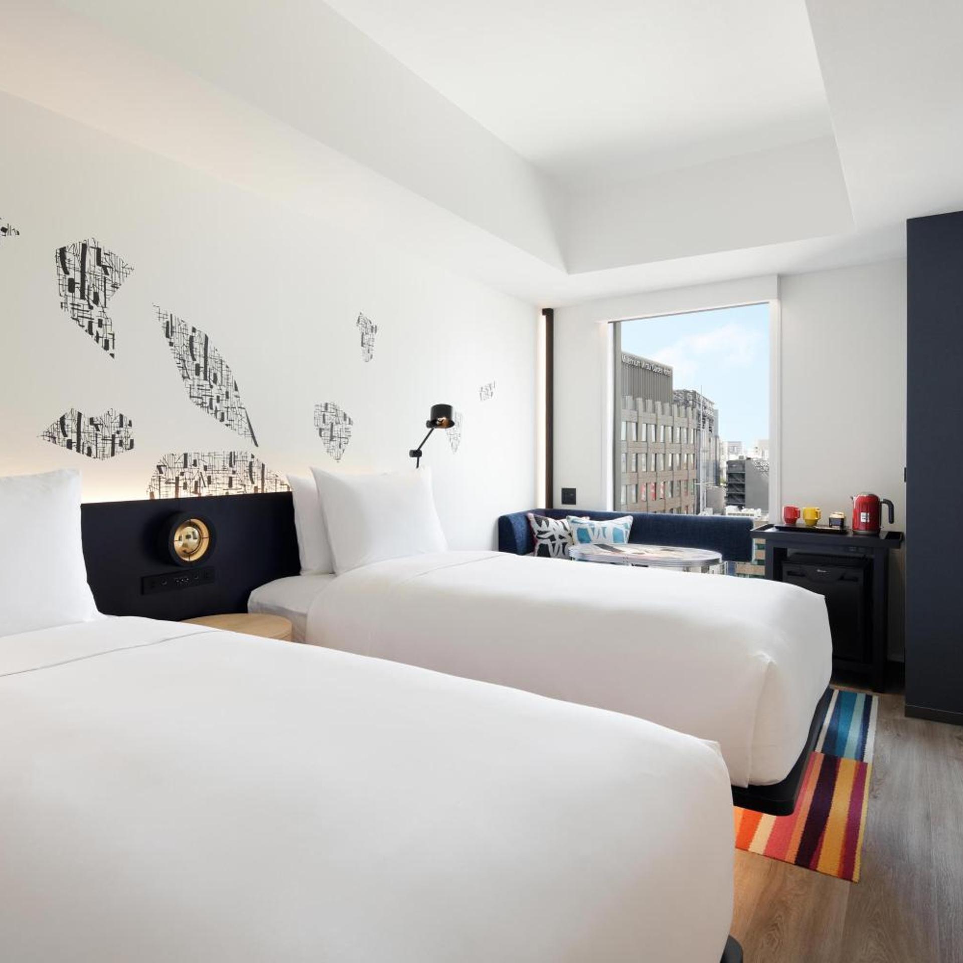 Aloft, Guest Room, Twin Beds