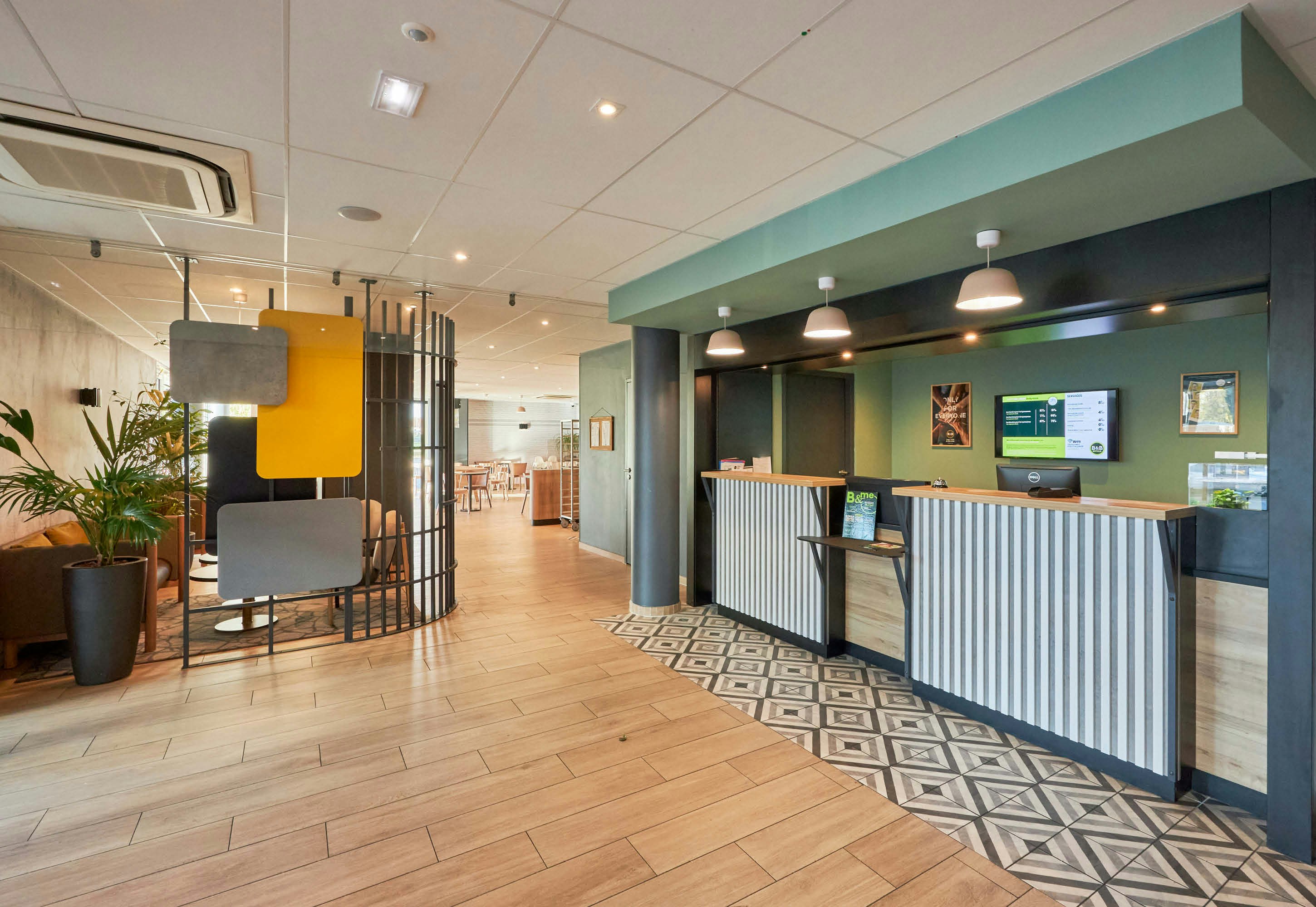 Lobby at B&B HOTEL Ouistreham, OUISTREHAM