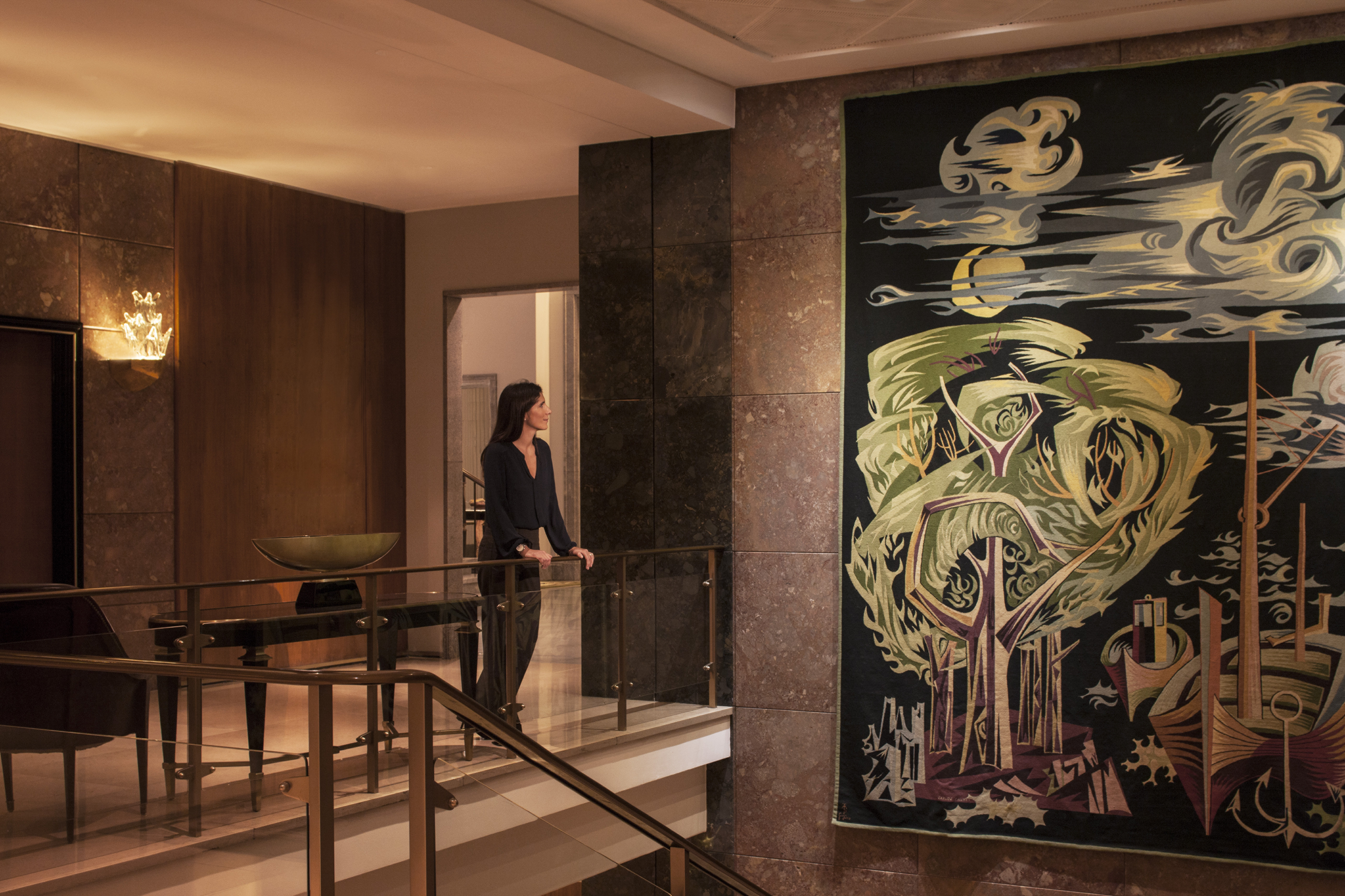 Lobby at Four Seasons Hotel Ritz Lisbon, LISBON