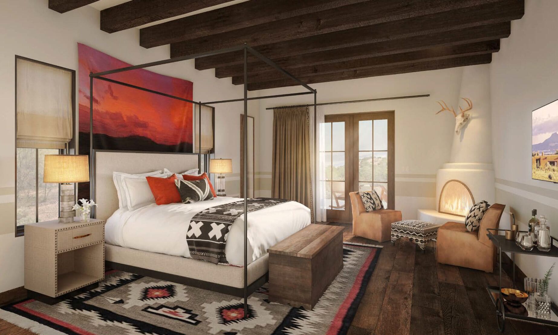 3 BEDROOMS, CASITA, SUITE