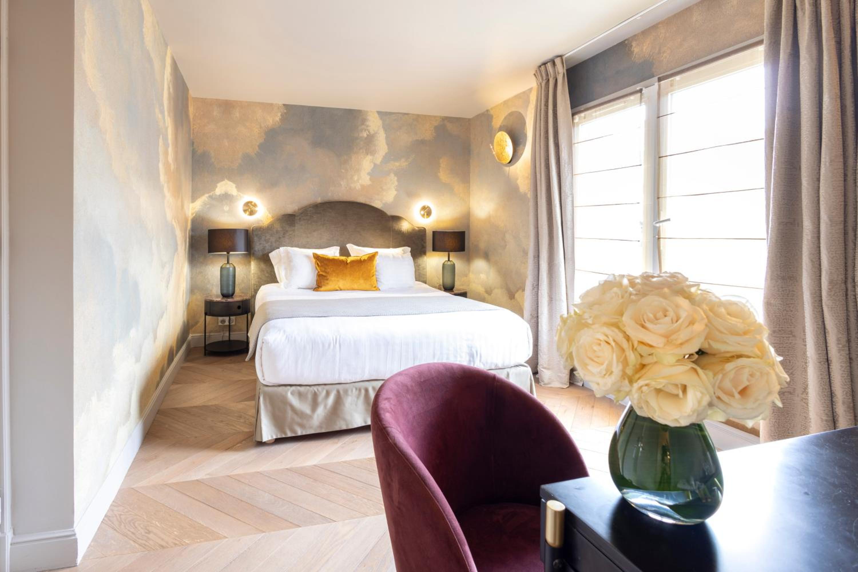 غرفة سيغنتشر بسرير مزدوج بشرفة، Hotel Residence Foch 8/10