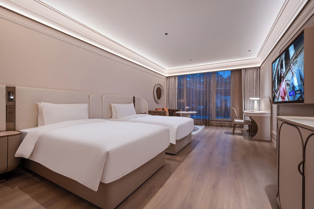 غرفة ديلوكس بسريرين منفصلين، Mercure Hangzhou West Lake Yuquan 2/3