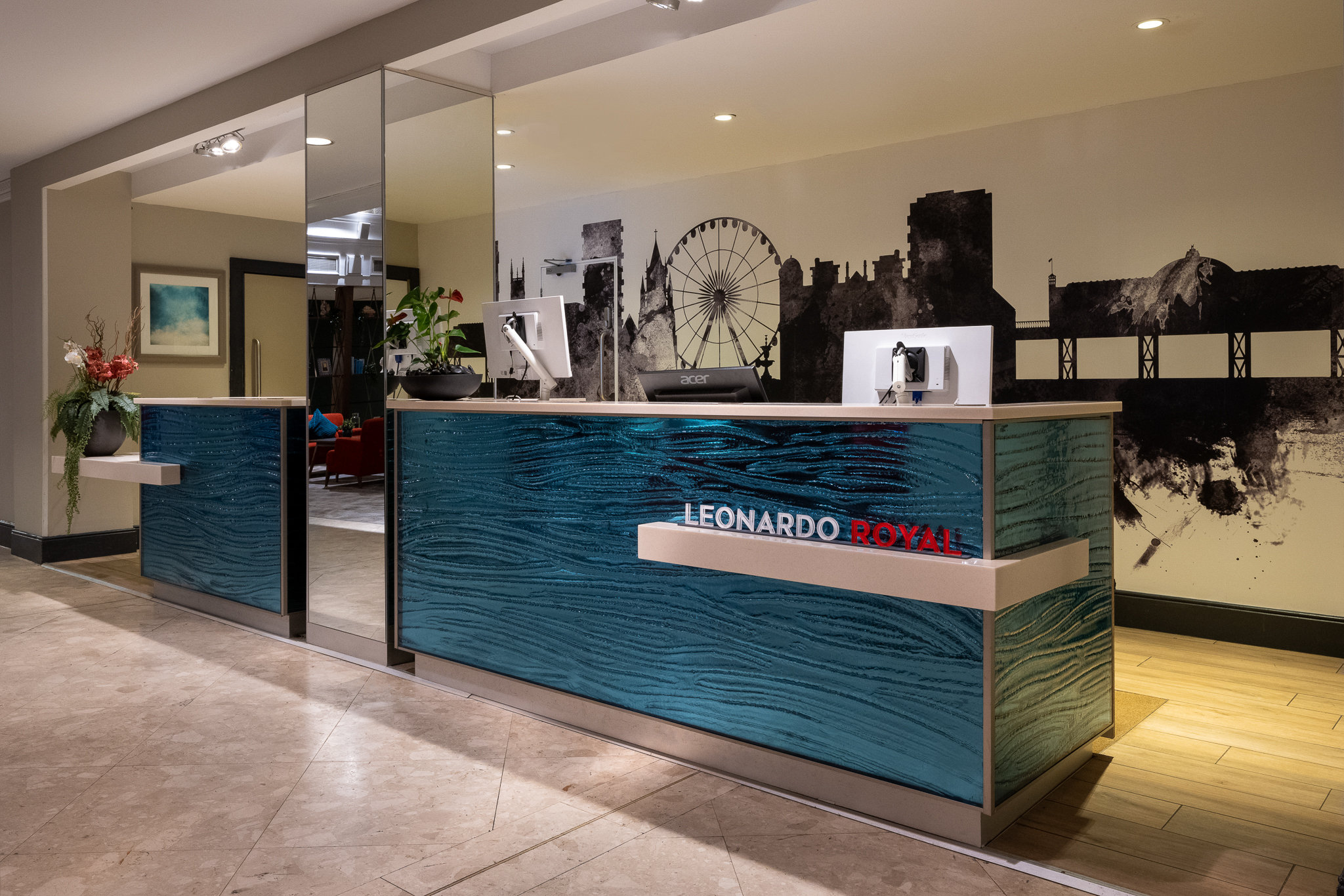 Lobby at Leonardo Royal Hotel Brighton Waterfront, BRIGHTON
