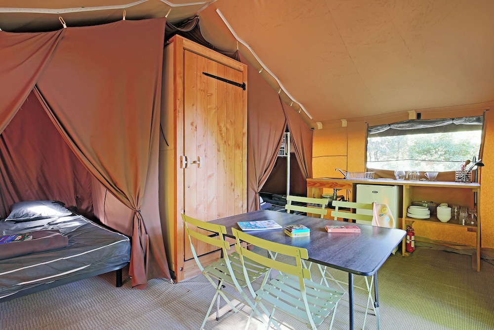 Tent, 1 Single and 2 Double Beds