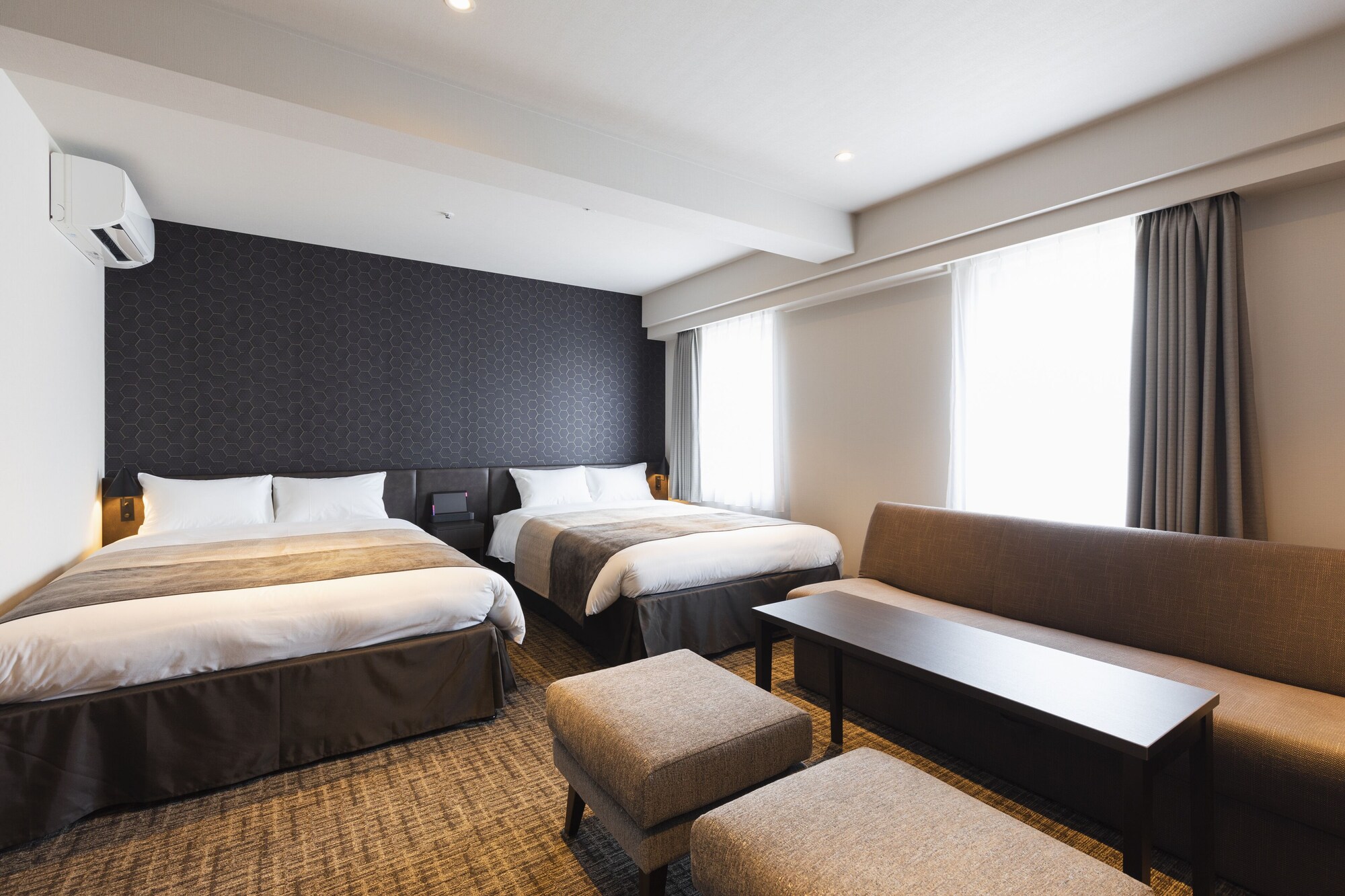 Type F, Premium, 2 Double Beds