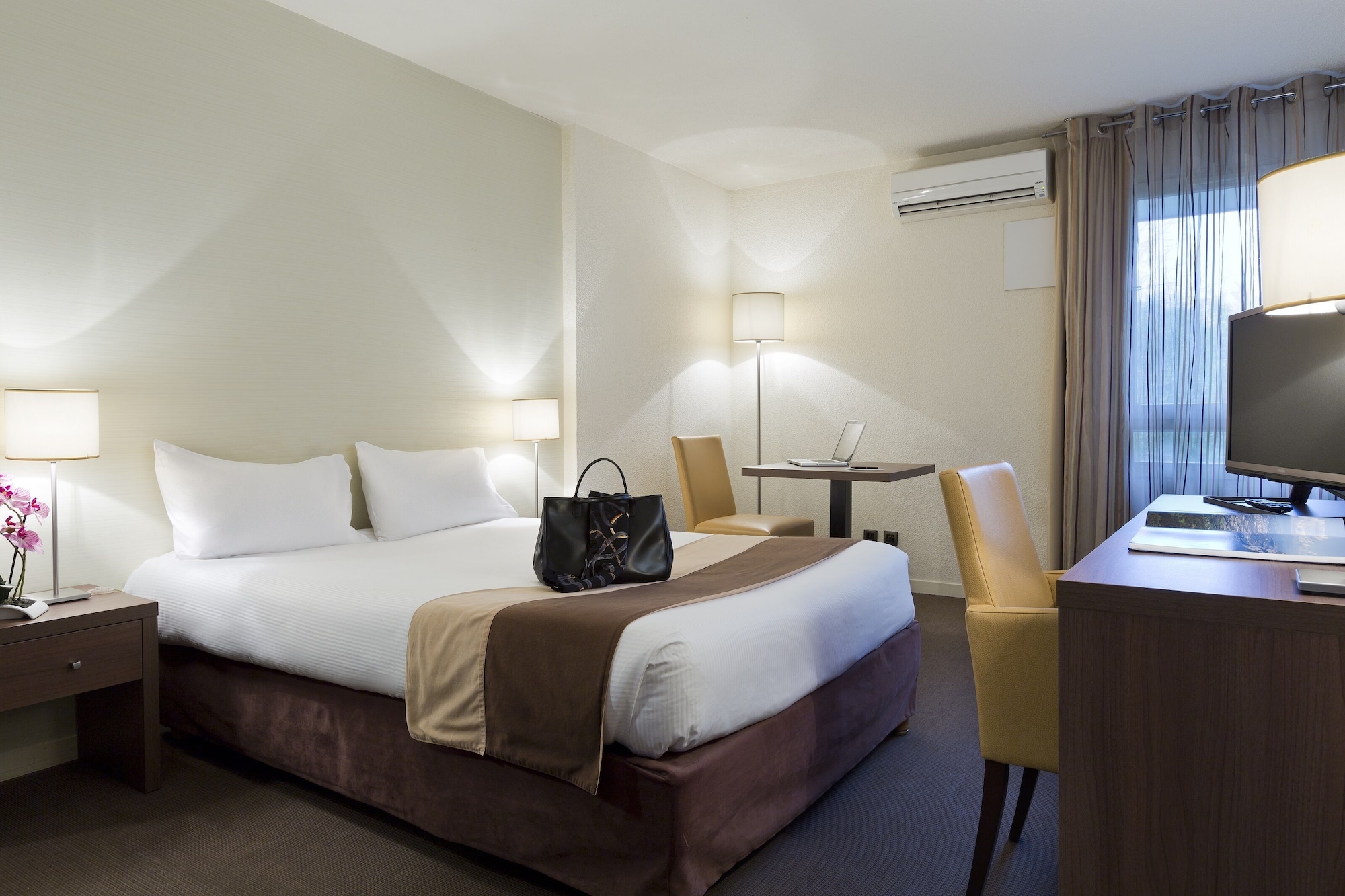 استوديو كومفورت بسرير مزدوج بإطلالة على المتنزه
