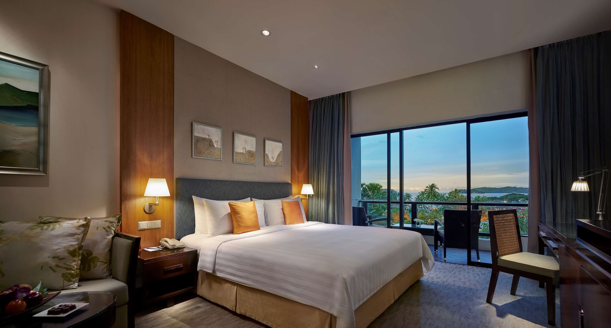 KINABALU, KING BED, SEA VIEW