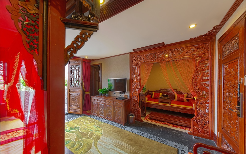 Lobby at Han Dynasty Boutique Hotel, CHENGDU