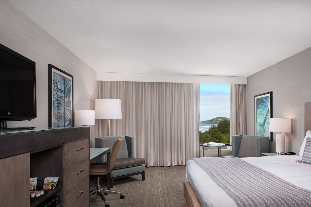 غرفة قياسية بسرير كينج بإطلالة على البحر، Best Western Plus Agate Beach Inn 6/8