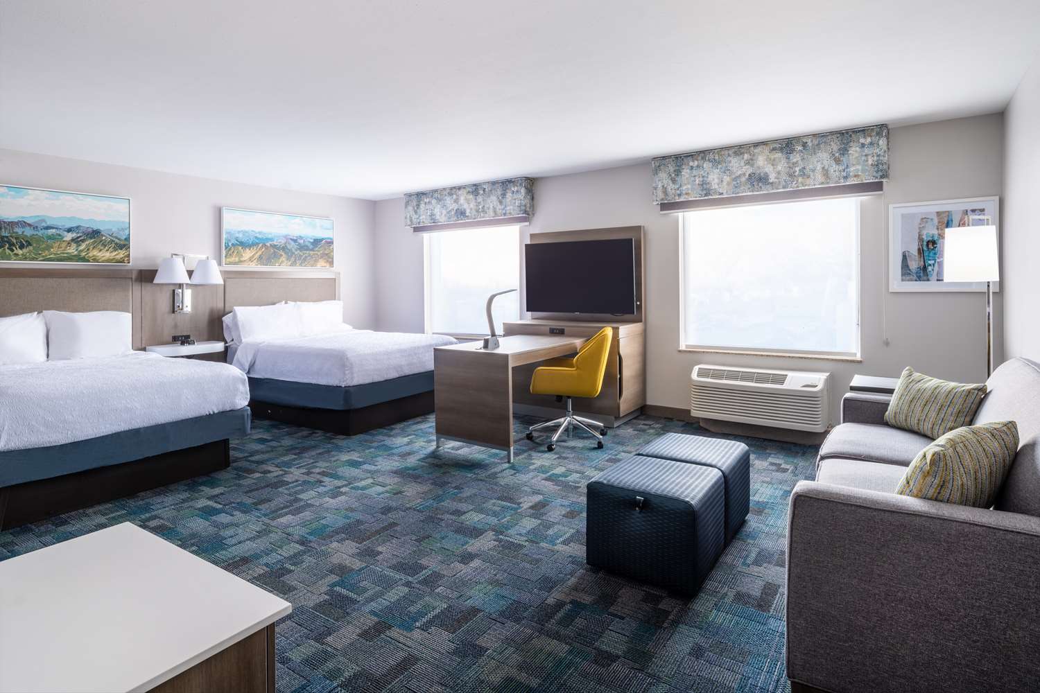 Studio, Suite, 2 Queen Beds