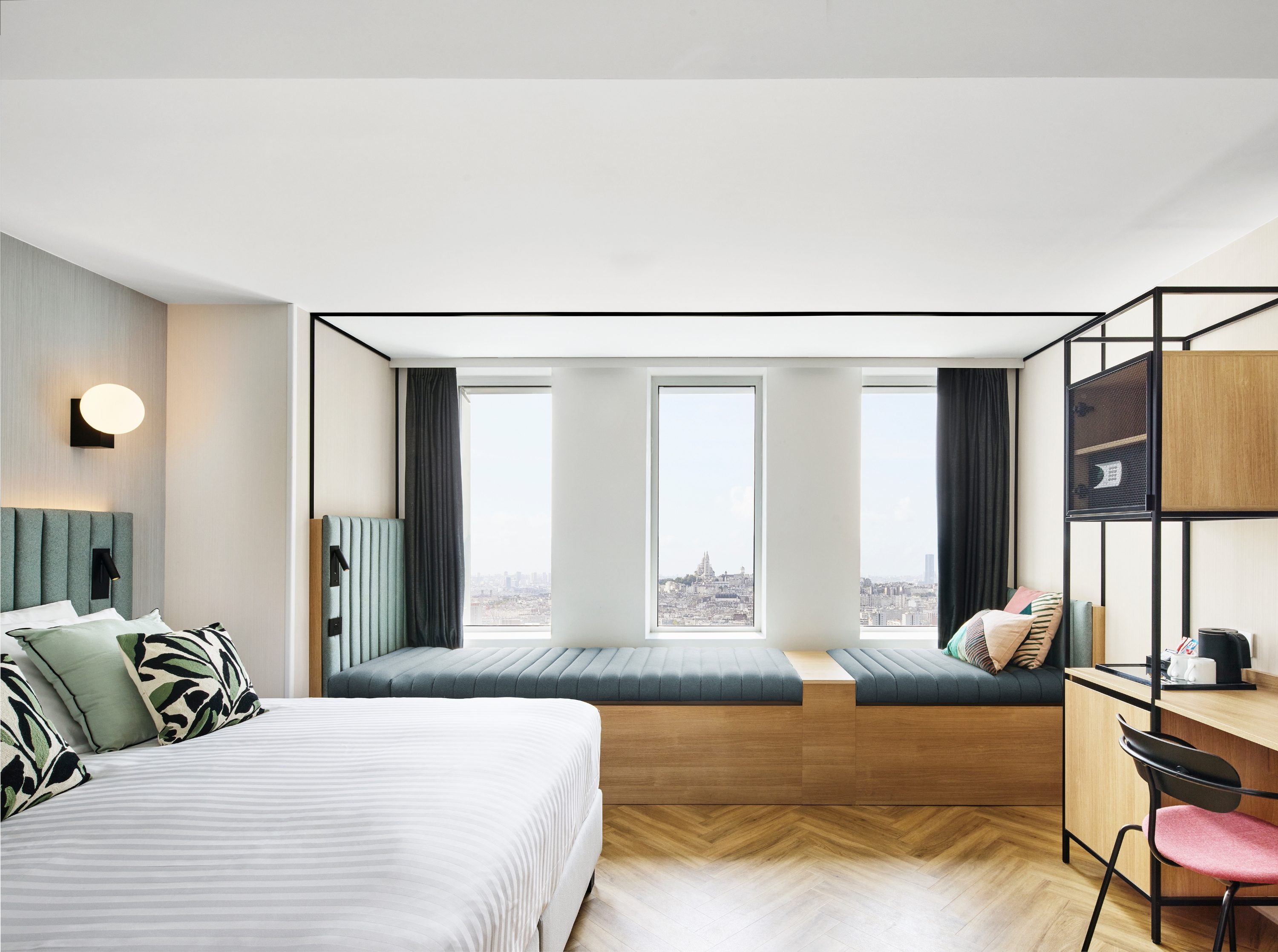 غرفة متصلة عائلية، H4 Wyndham Paris Pleyel 3/3