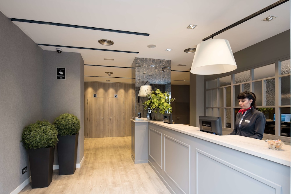 Lobby at Hotel Catalonia Gran Via Bcn, BARCELONA