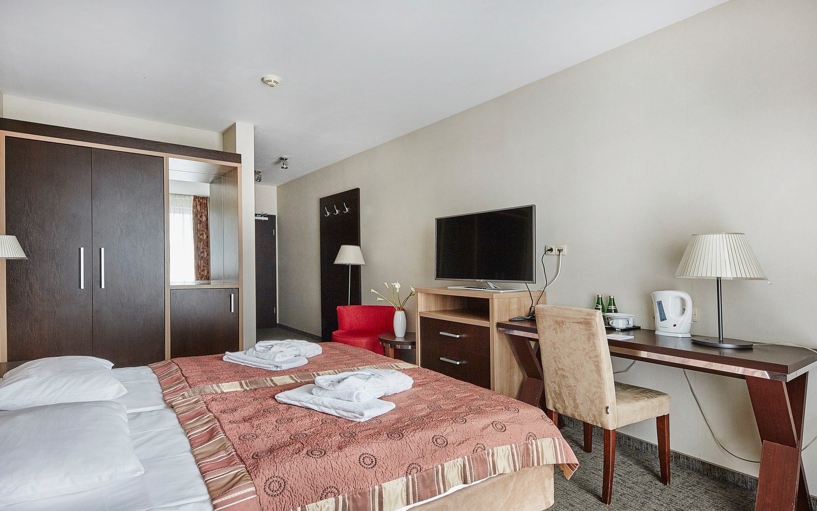 Standard, Single, Double Bed