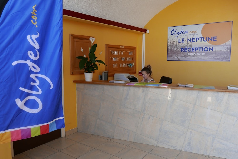 Lobby at OLYDEA Saint Pierre la mer Neptune, Fleury