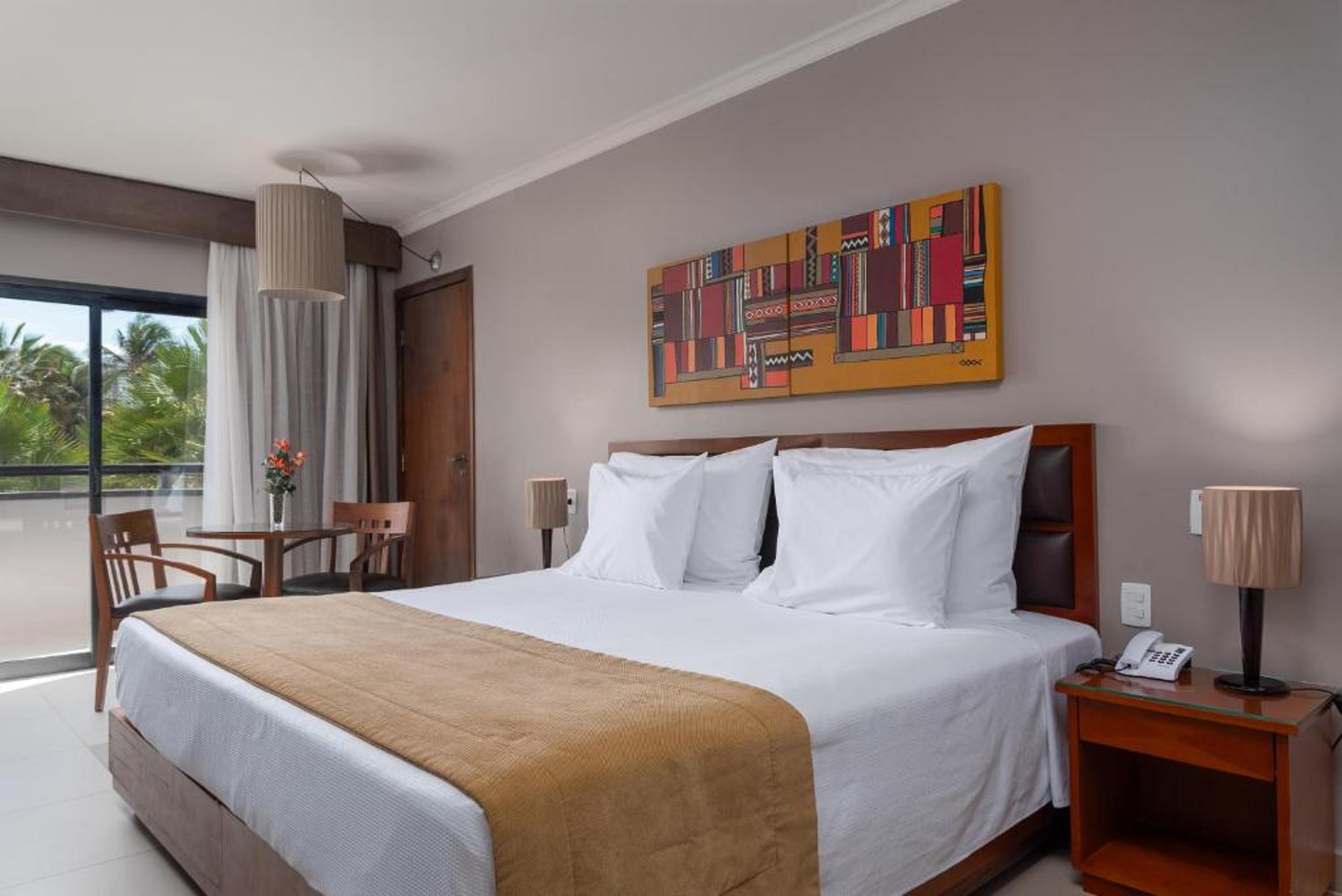 Room, Double Bed, Lateral Side Sea View