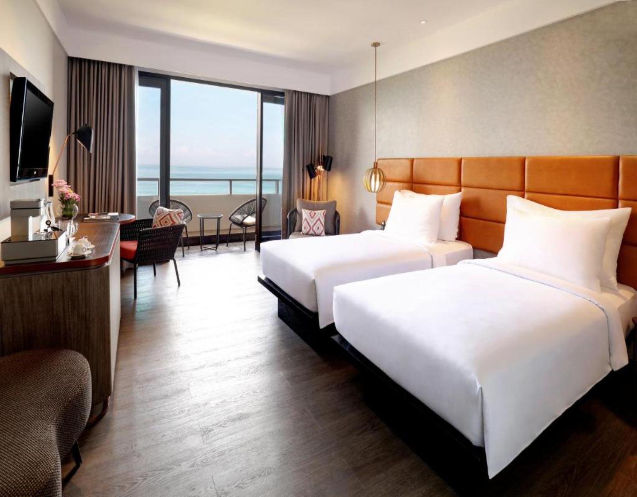 PREMIUM, DELUXE, TWIN BEDS, OCEAN VIEW