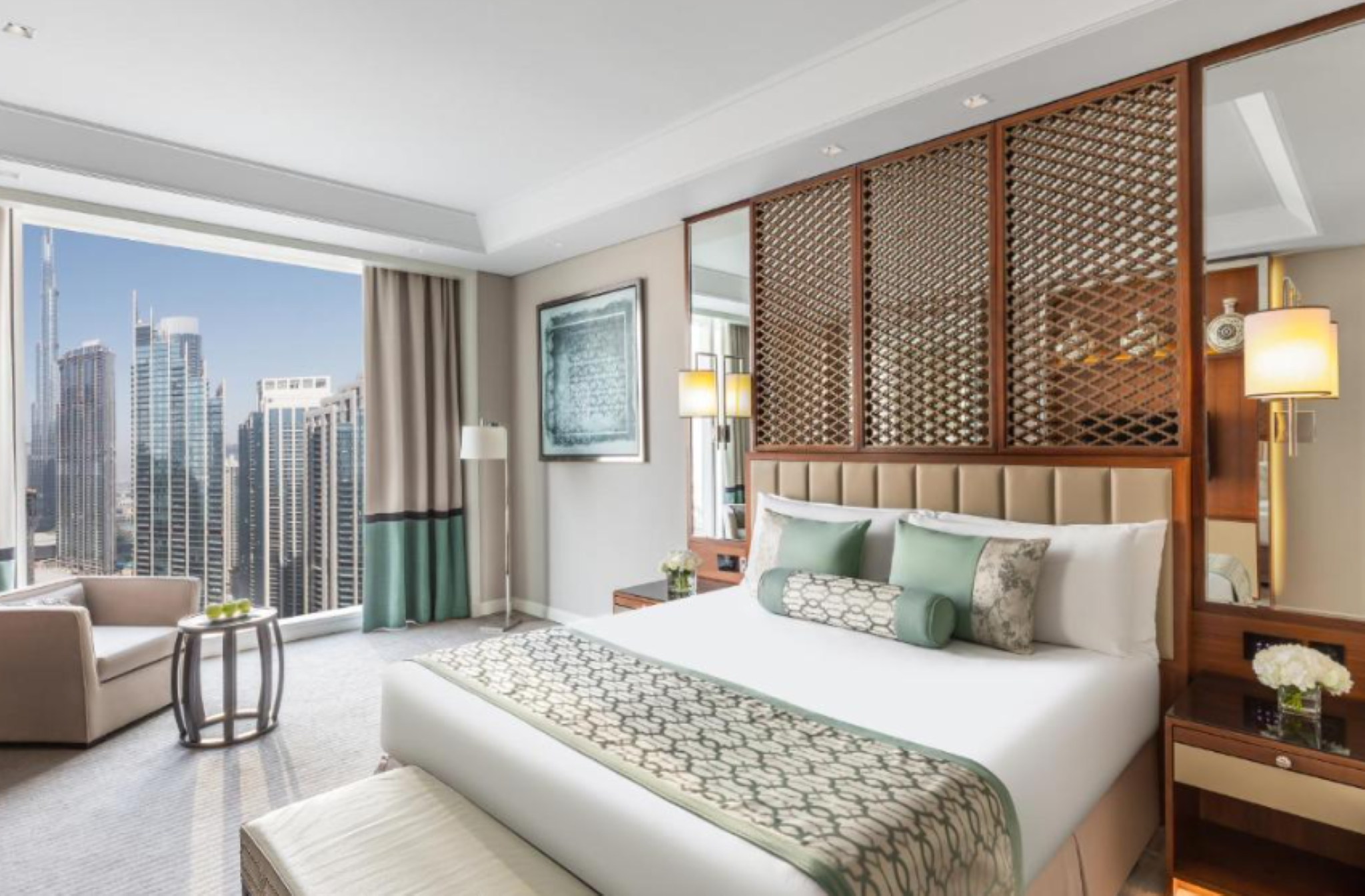 Luxury, King Bed, Burj View