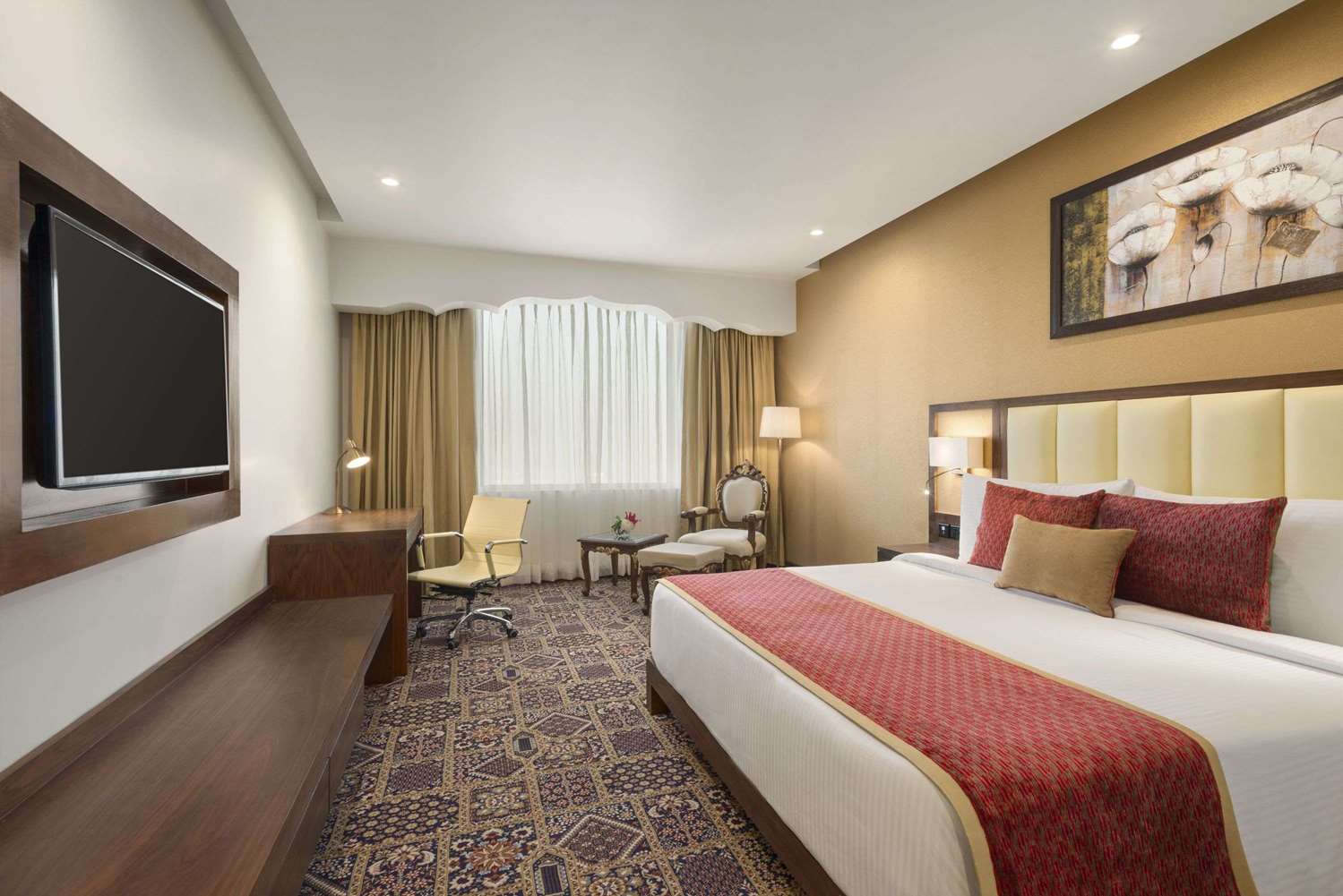 华美达阿格拉广场酒店(Saura Hotel Agra – A Club Mahindra) 图片5