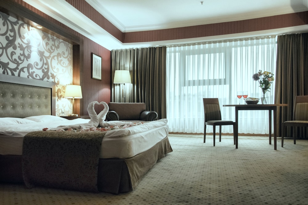 غرفة قياسية بسرير كينج بإطلالة على المدينة، Diplomat Hotel Business Center 3/8