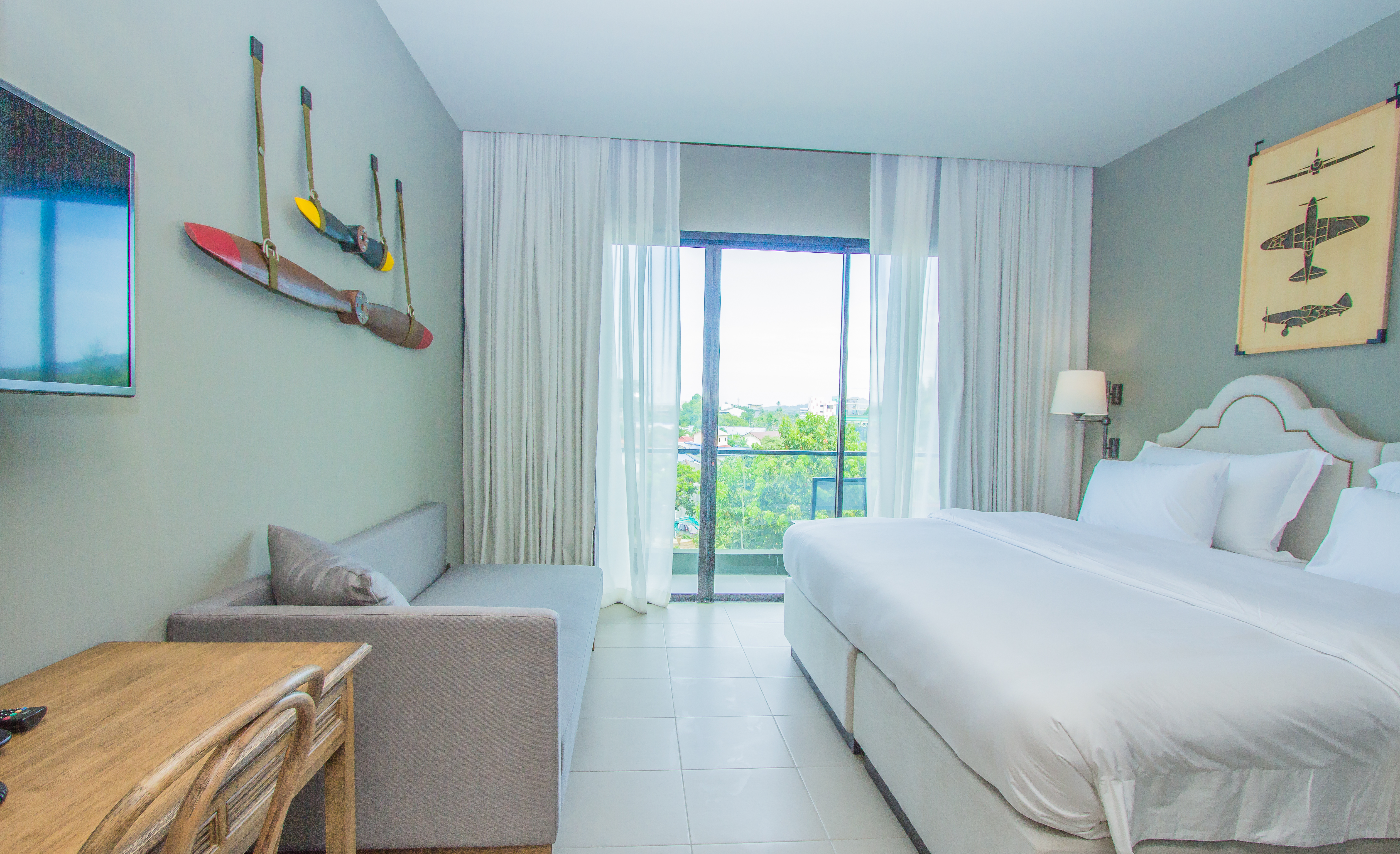 Deluxe, Double or Twin Bed, Pool View