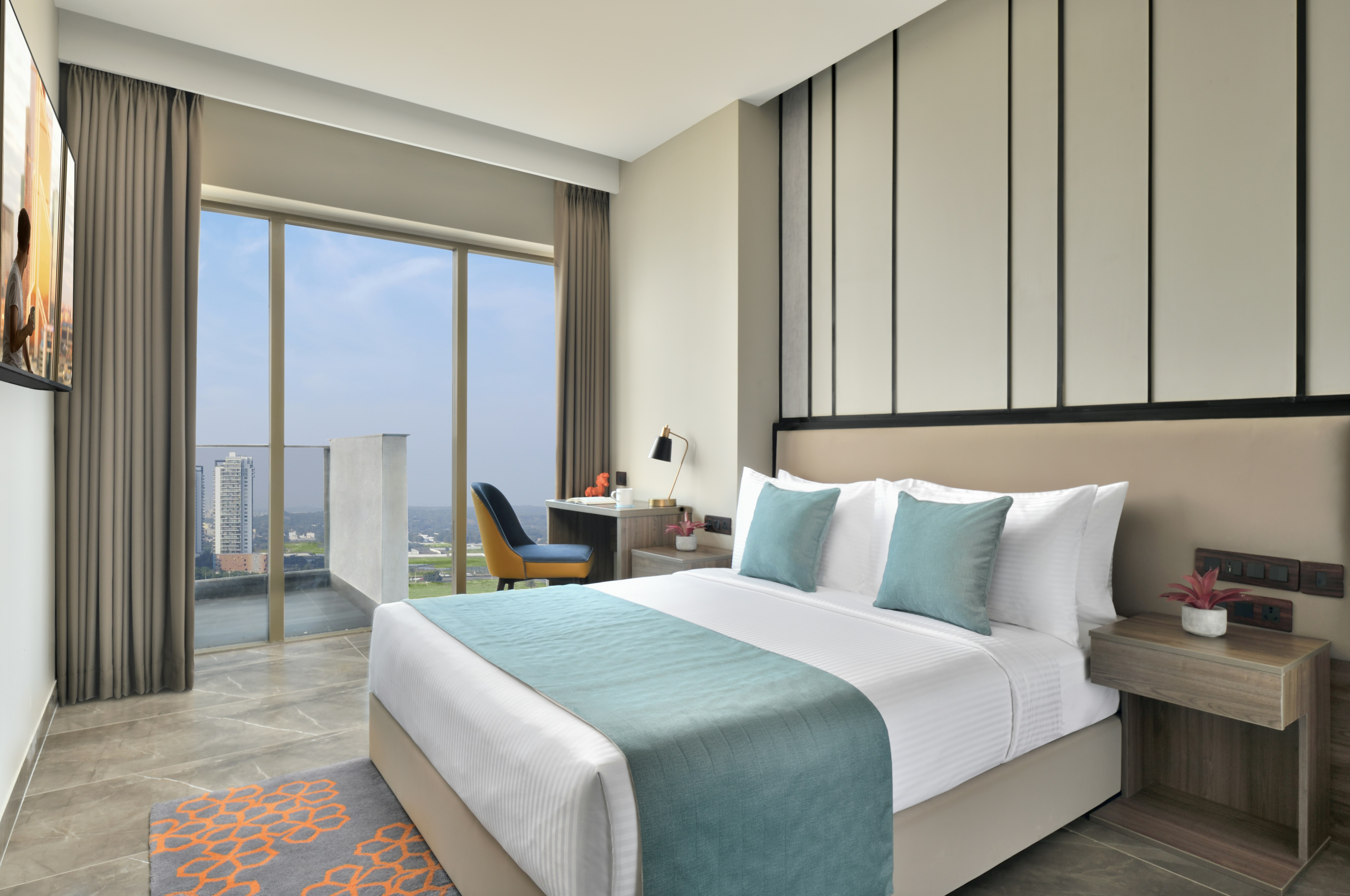Room at Citadines Paras Square Gurugram, GURGAON