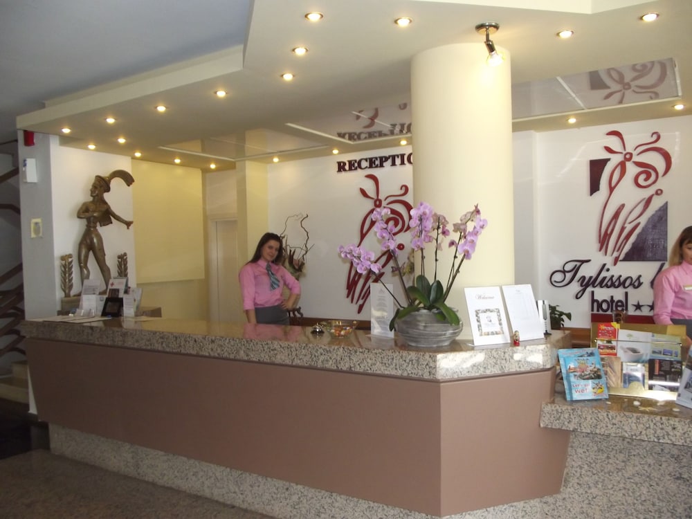 Lobby at Tylissos Beach Hotel - Adults Only, IERAPETRA