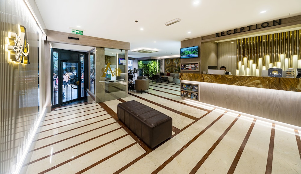 Lobby at Aprilis Hotel, ISTANBUL