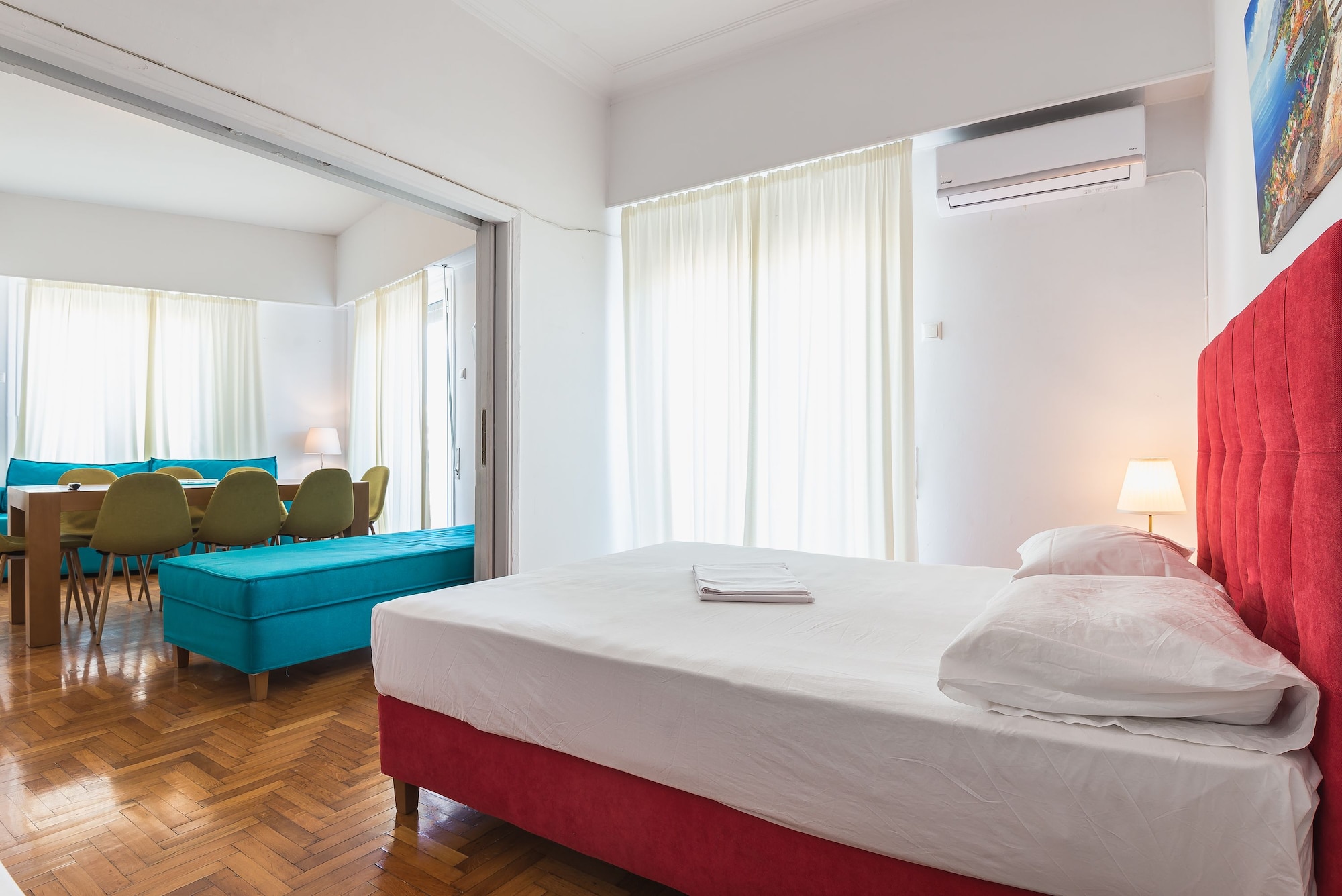 4 Bedrooms, Super Paradise, Apartment, 5 Beds, Acropolis View، Super Paradise Apartments 4/10