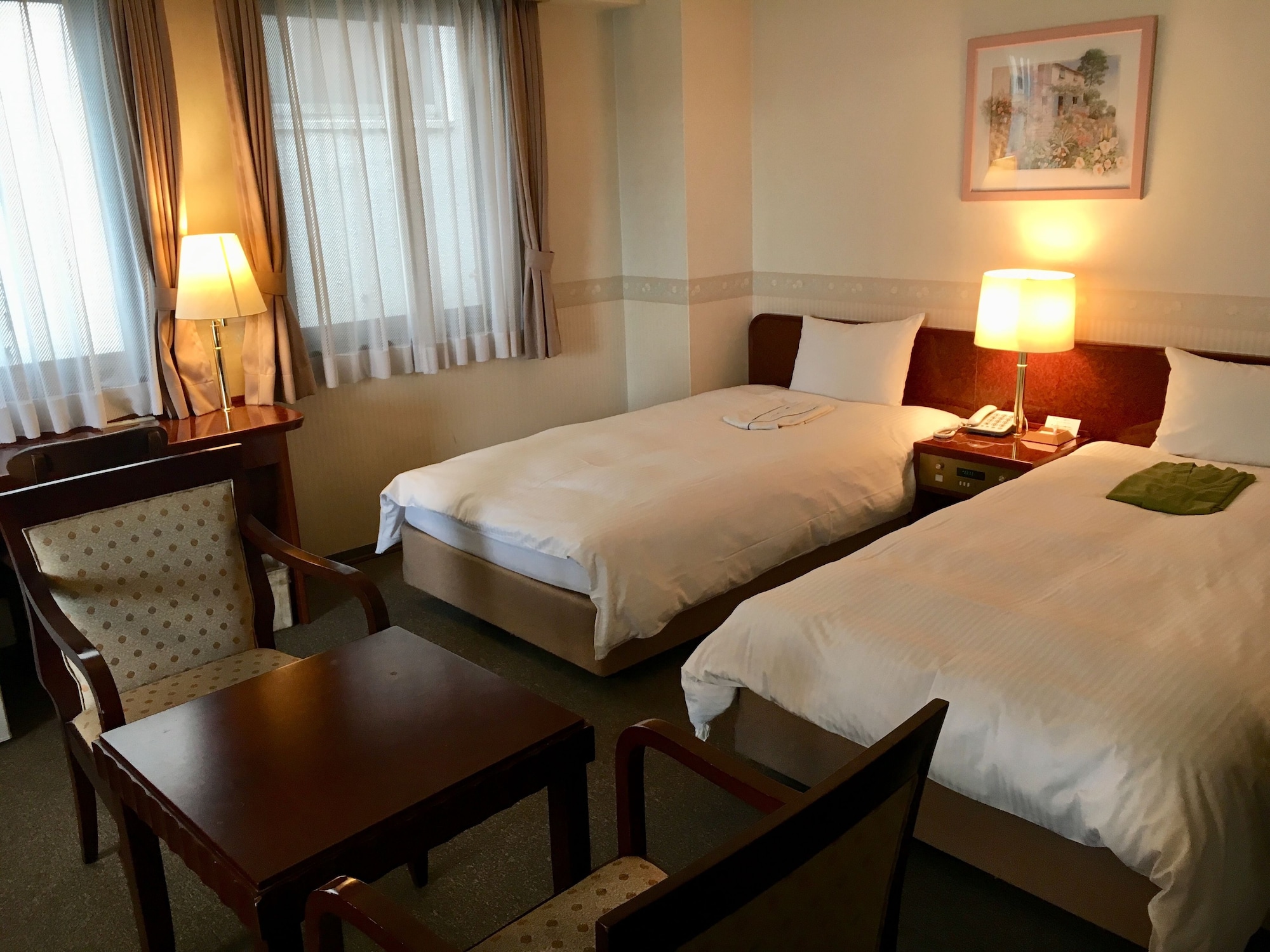 Japanese Western, Go, Twin Beds, Futon Bed, 2 Beds، Ueno Terminal Hotel 3/3