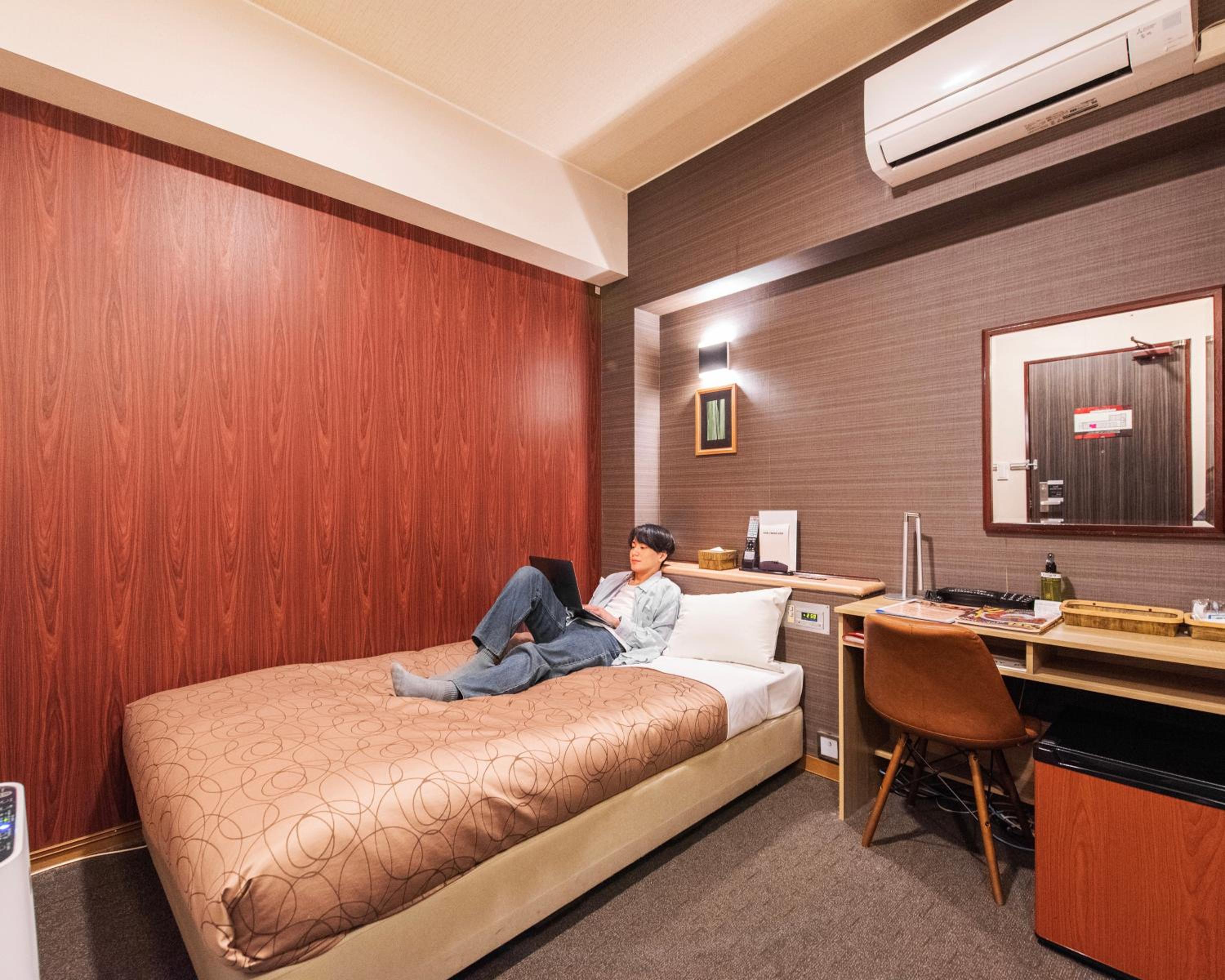 Semi Room, Semi Double Bed, Small, Main Building, Smoking