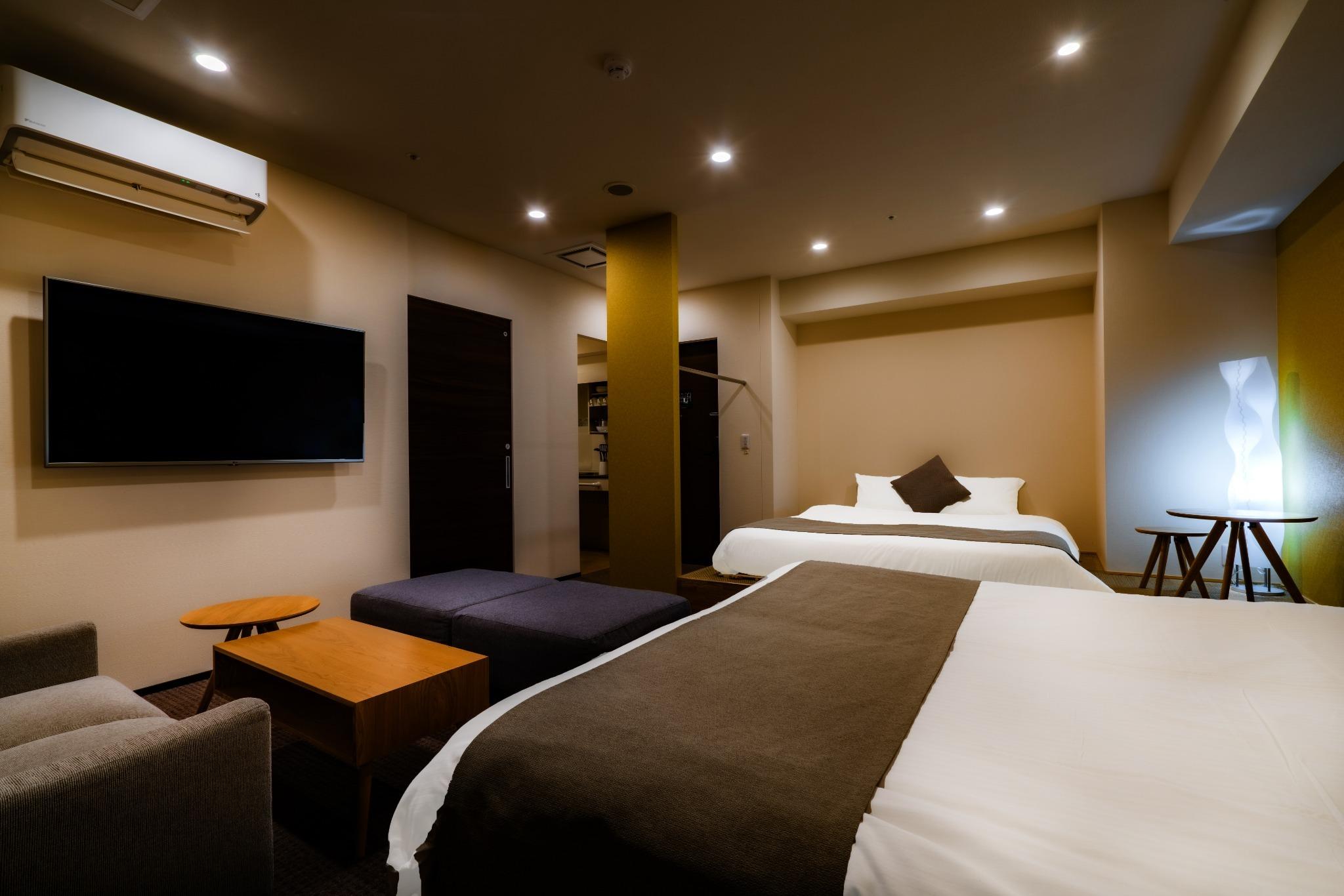 Grand, Spa, Studio, Suite, 2 Queen Beds