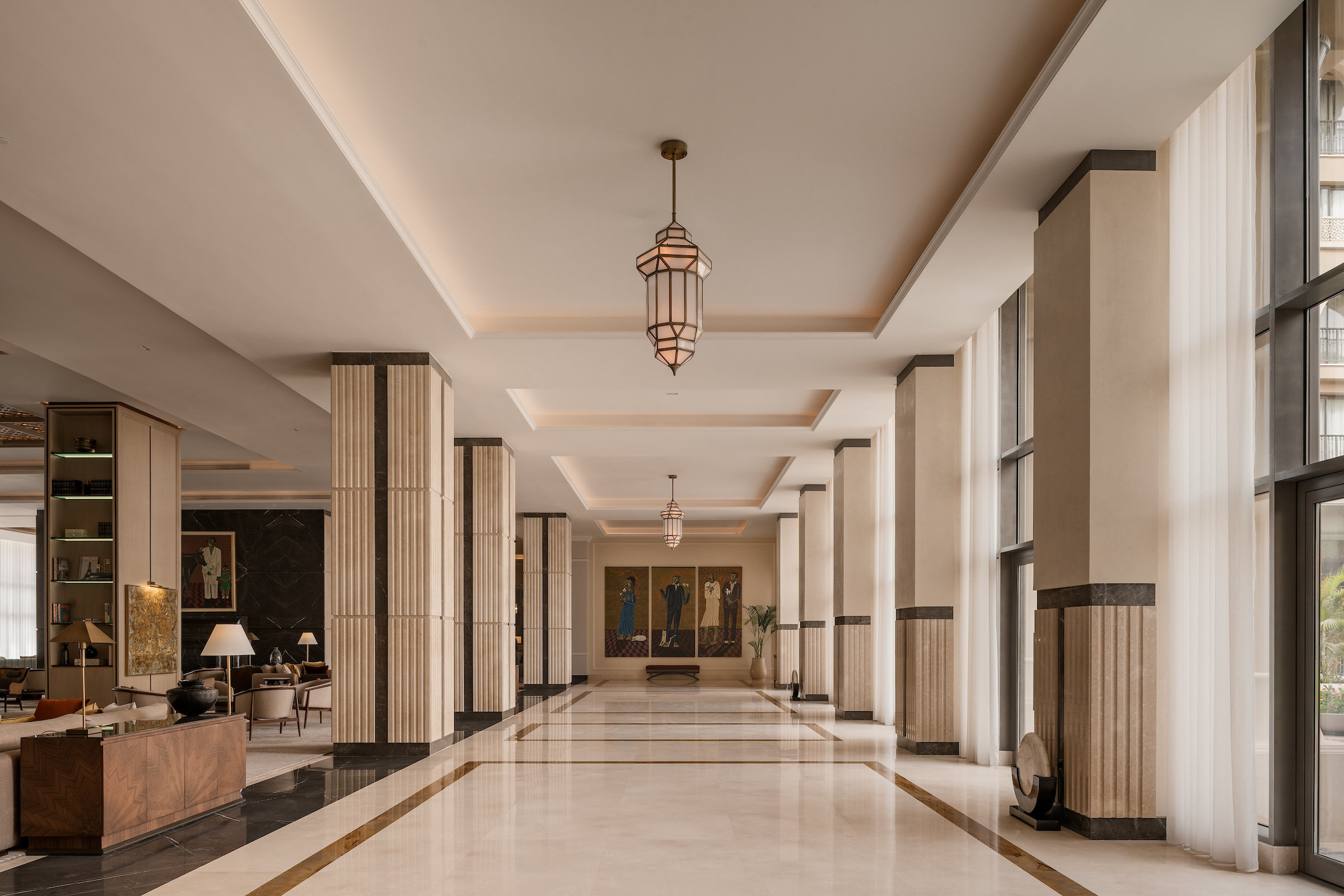 Lobby at Giza Palace, CAIRO