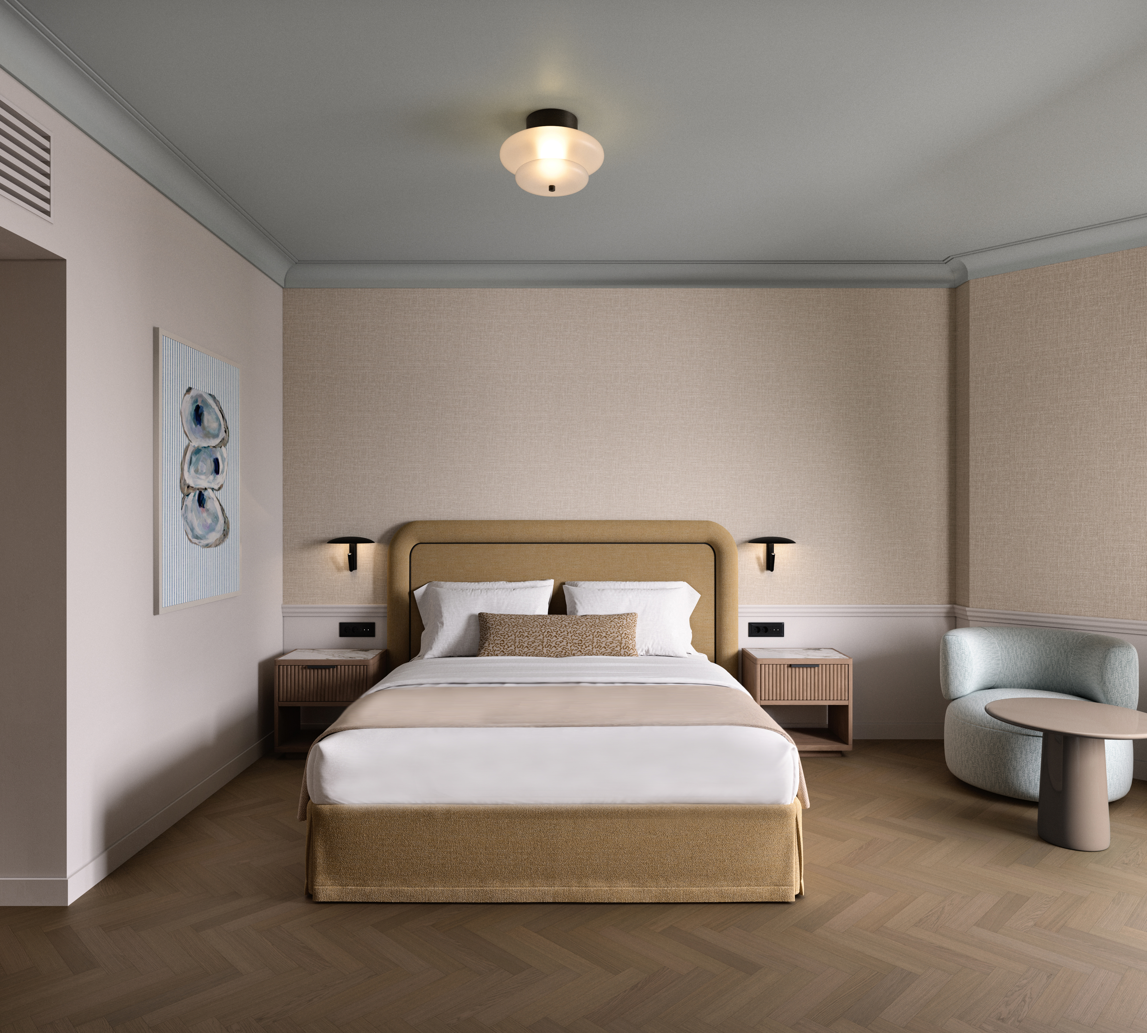 SUPERIOR, DOUBLE BED, SEA VIEW