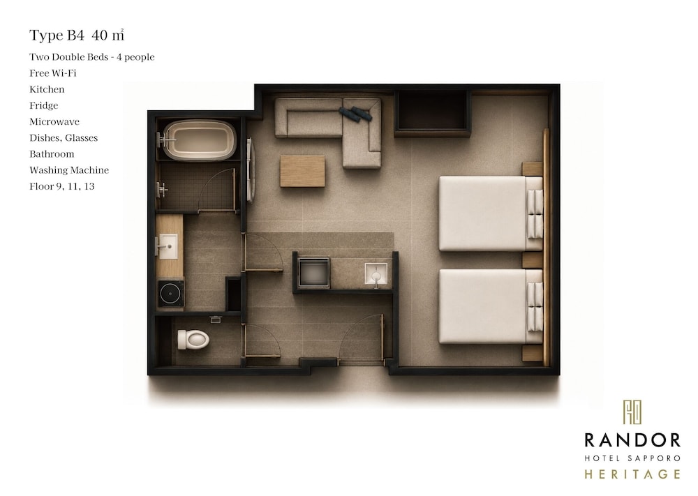 Randor Hotel Sapporo Heritage 5/50