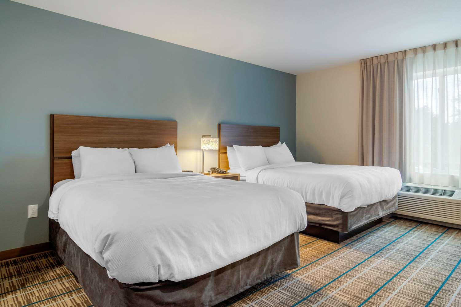 Efficiency, Suite, 2 Queen Beds