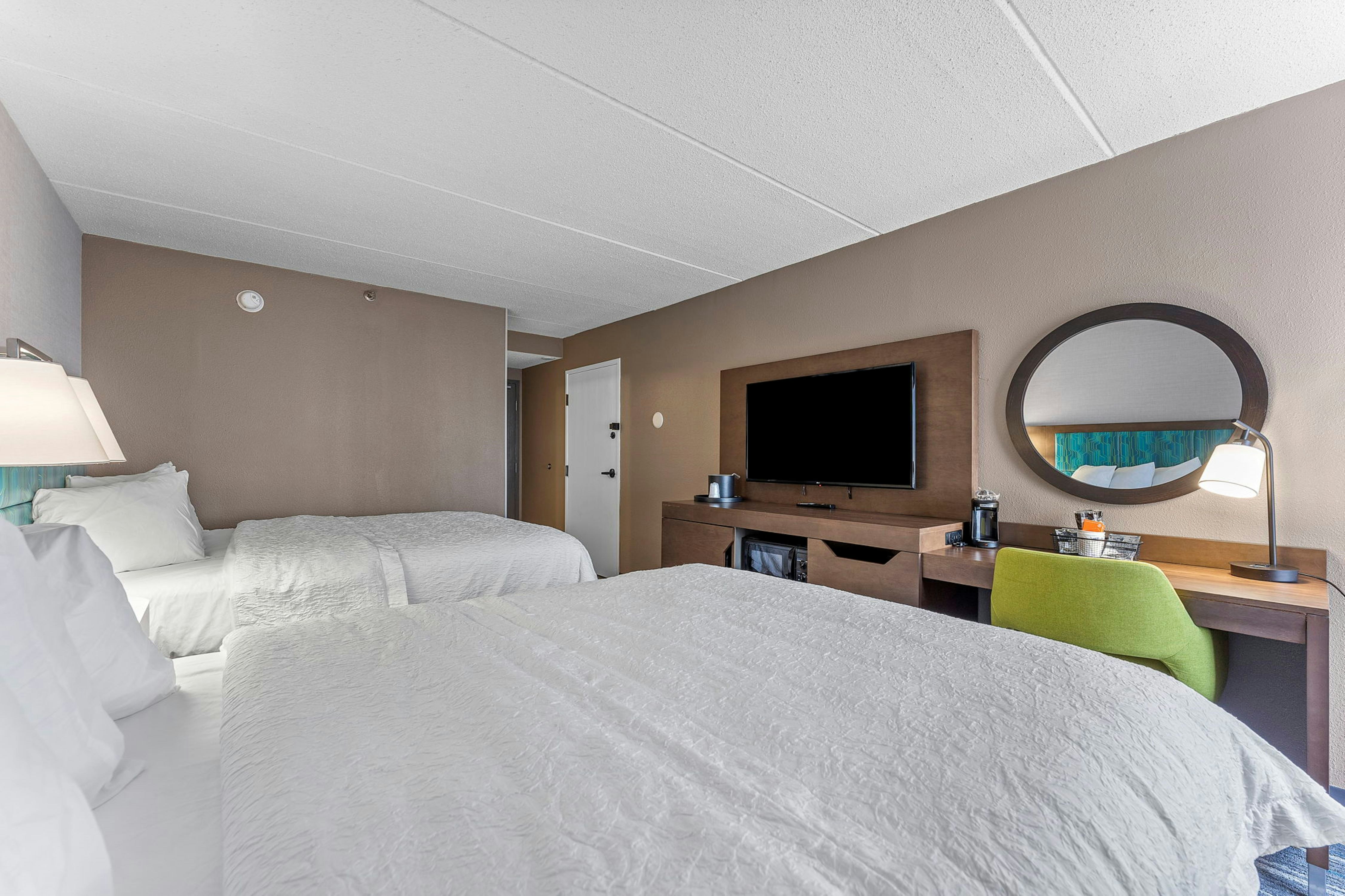 غرفة بسريرين كوين، Hampton Inn Cleveland Westlake 2/3