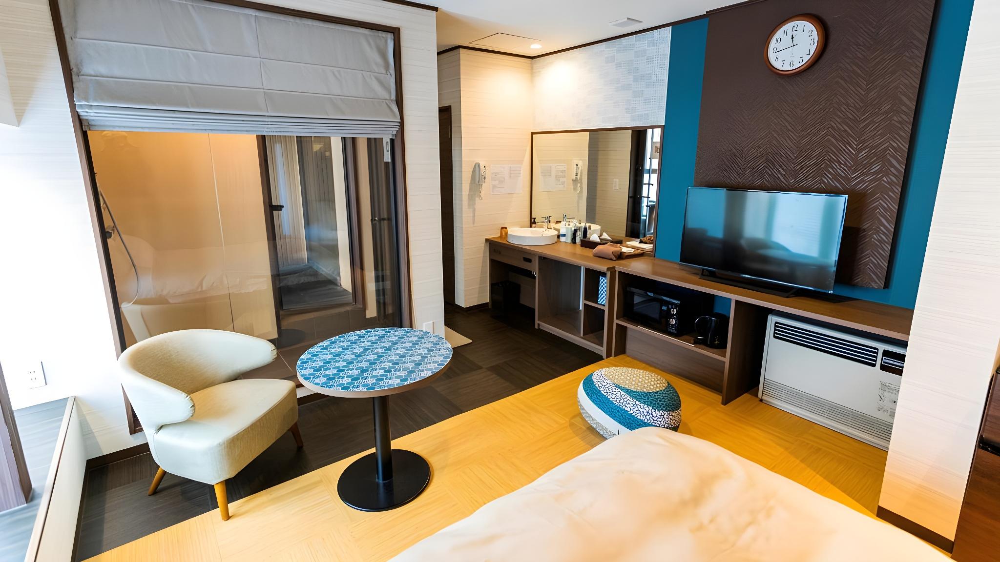 Semi Room, Semi Double Bed, Outdoor Bath
