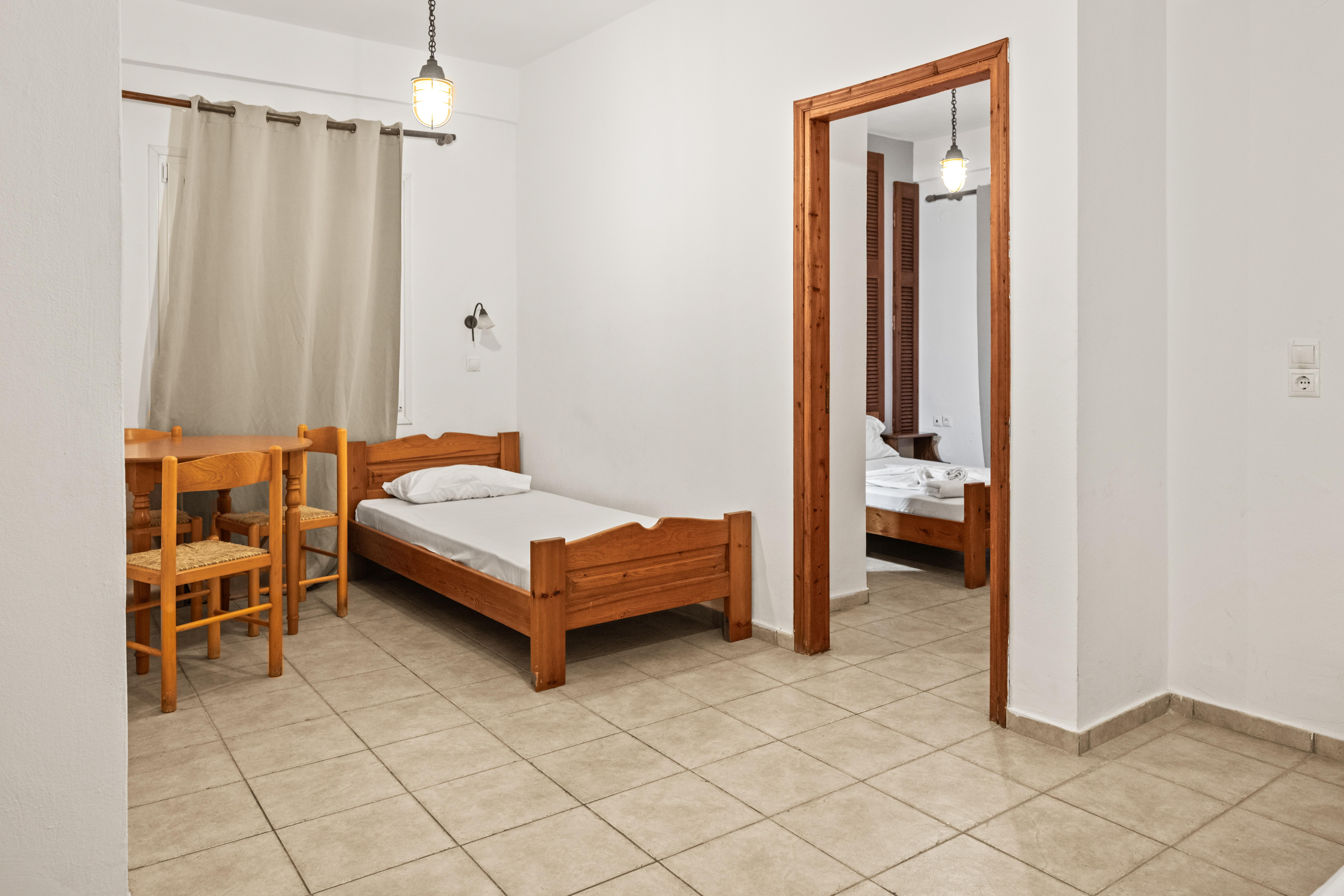 1 Bedroom, Apartment, Garden View, Balcony or Terrace، Nikos Apartments 5/6