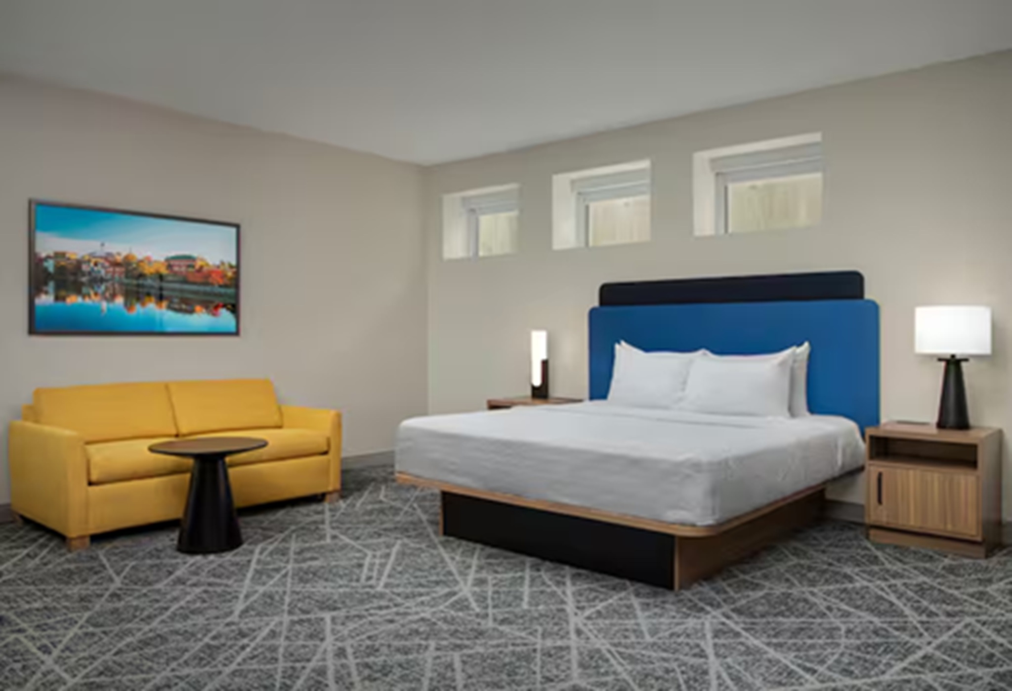 Room, King Bed, Sofa, Working Area