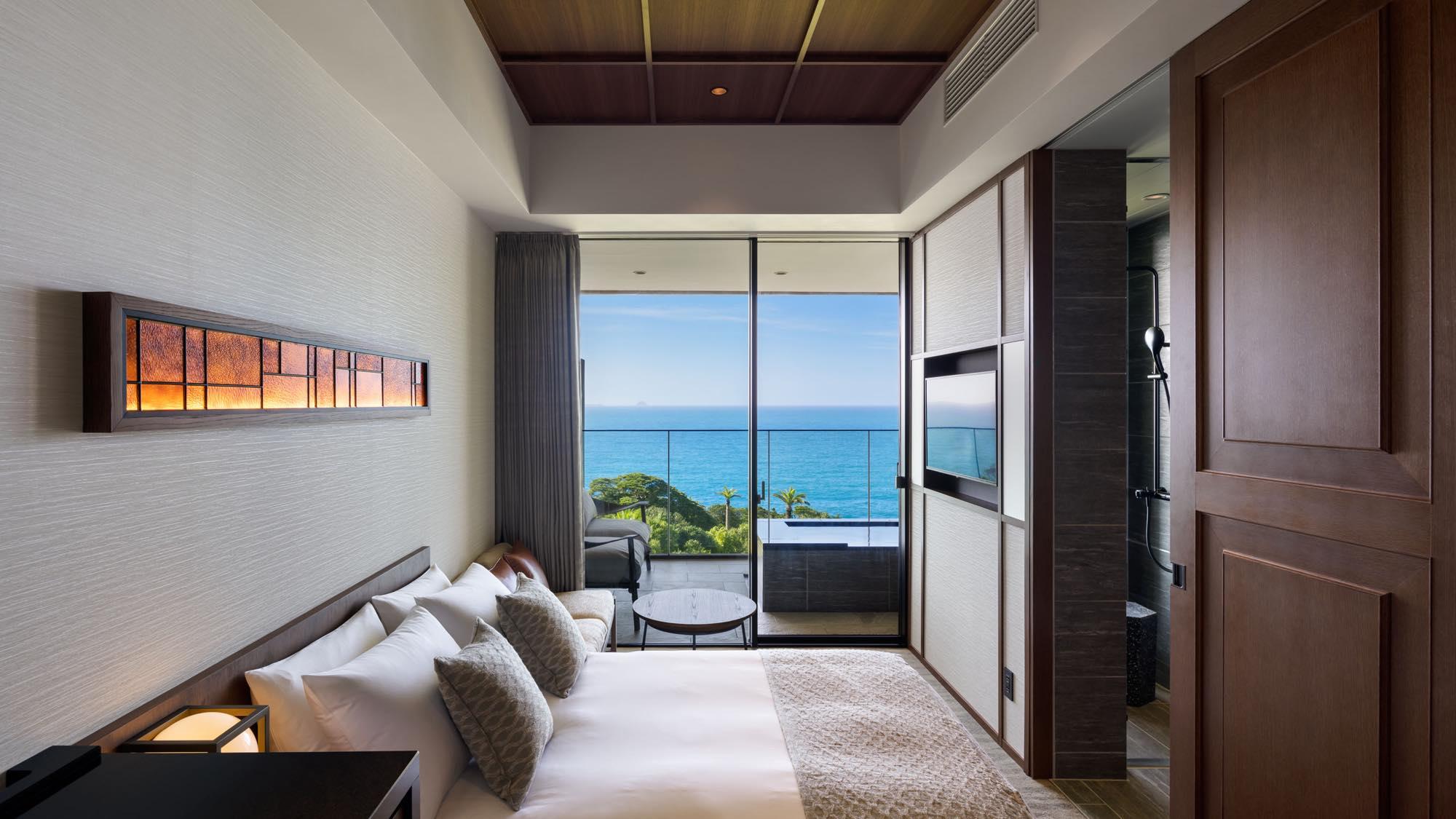 Semi Room, Semi Double Bed, Ocean View, Outdoor Bath