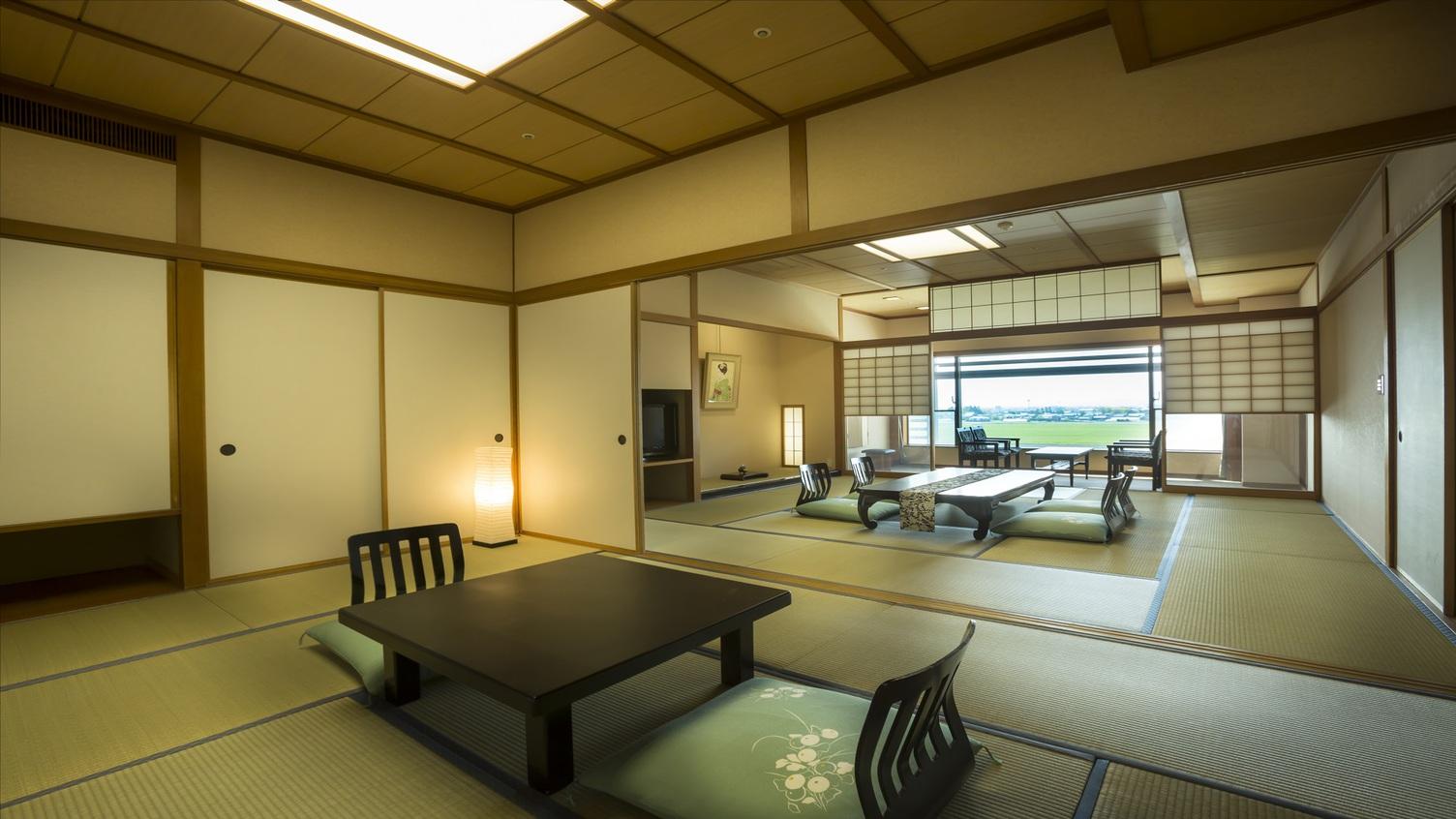 Adjoining, 2 Rooms