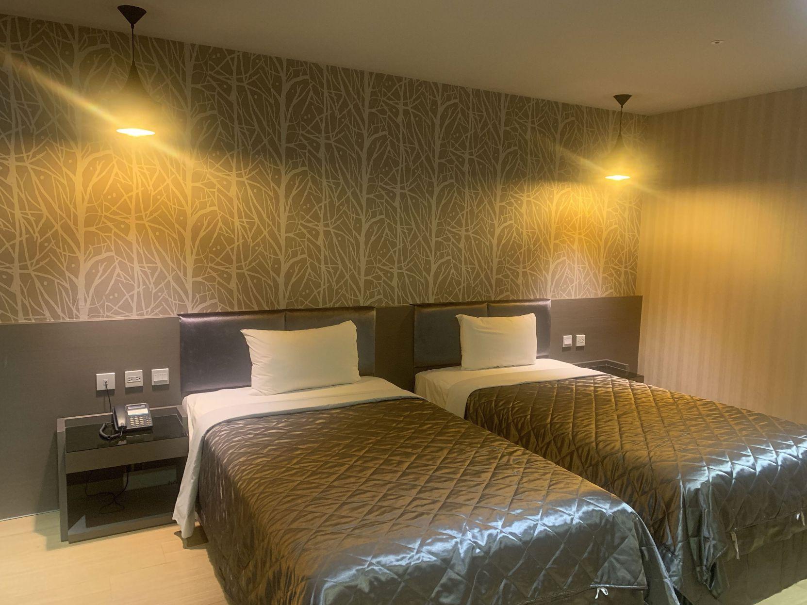 Economy, 2 Double Beds, No Window