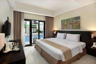 Deluxe, Double Bed, Pool Side