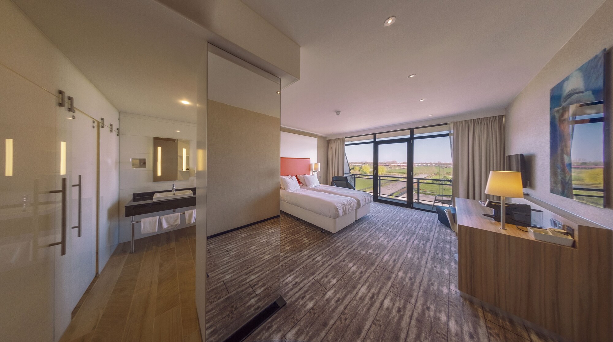 غرفة سوبيريور بسريرين منفصلين، Van der Valk Hotel A4 Schiphol 2/5