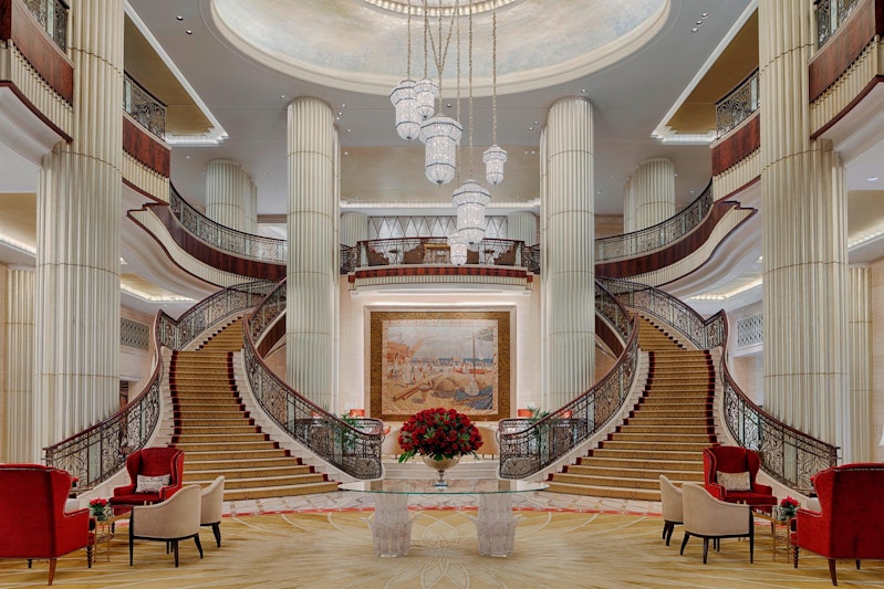 Lobby at The St Regis Abu Dhabi, ABU DHABI