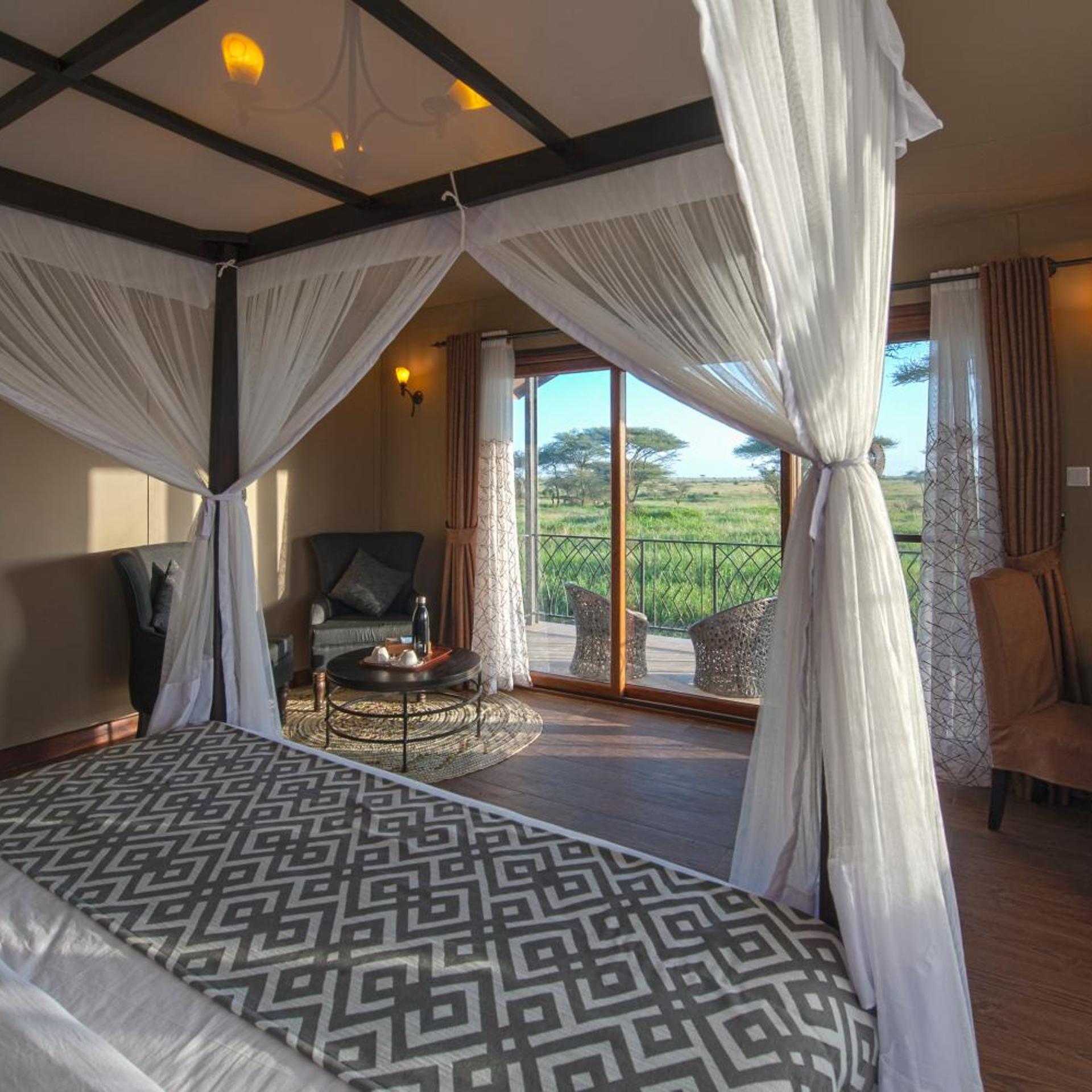 Executive, Double Bed, Serengeti Sametu Camp by Karibu Camps & Lodges 10/10